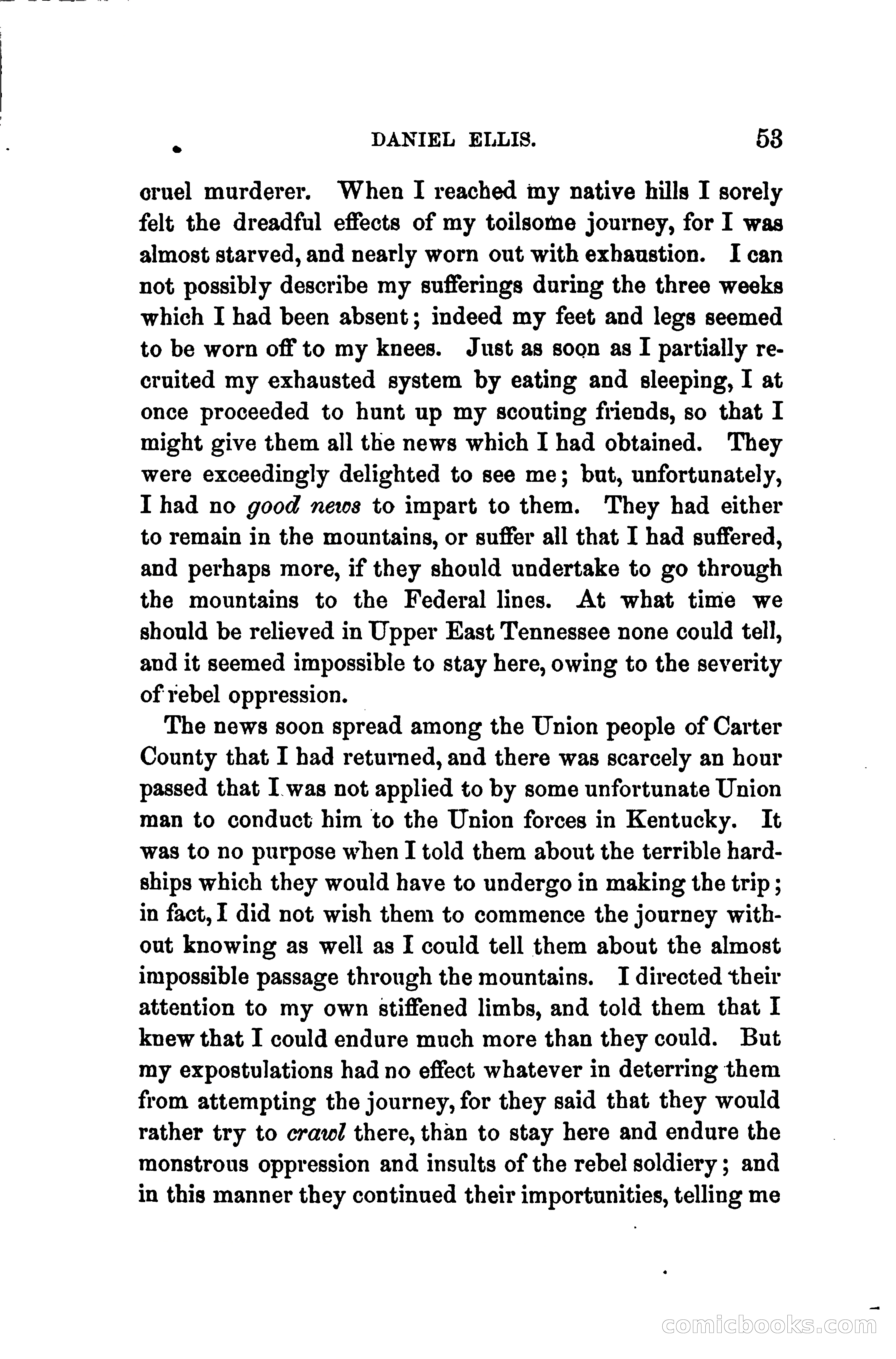 Thrilling Adventures of Daniel Ellis, the Great Union Guide of East Tennessee — page 63 of 399