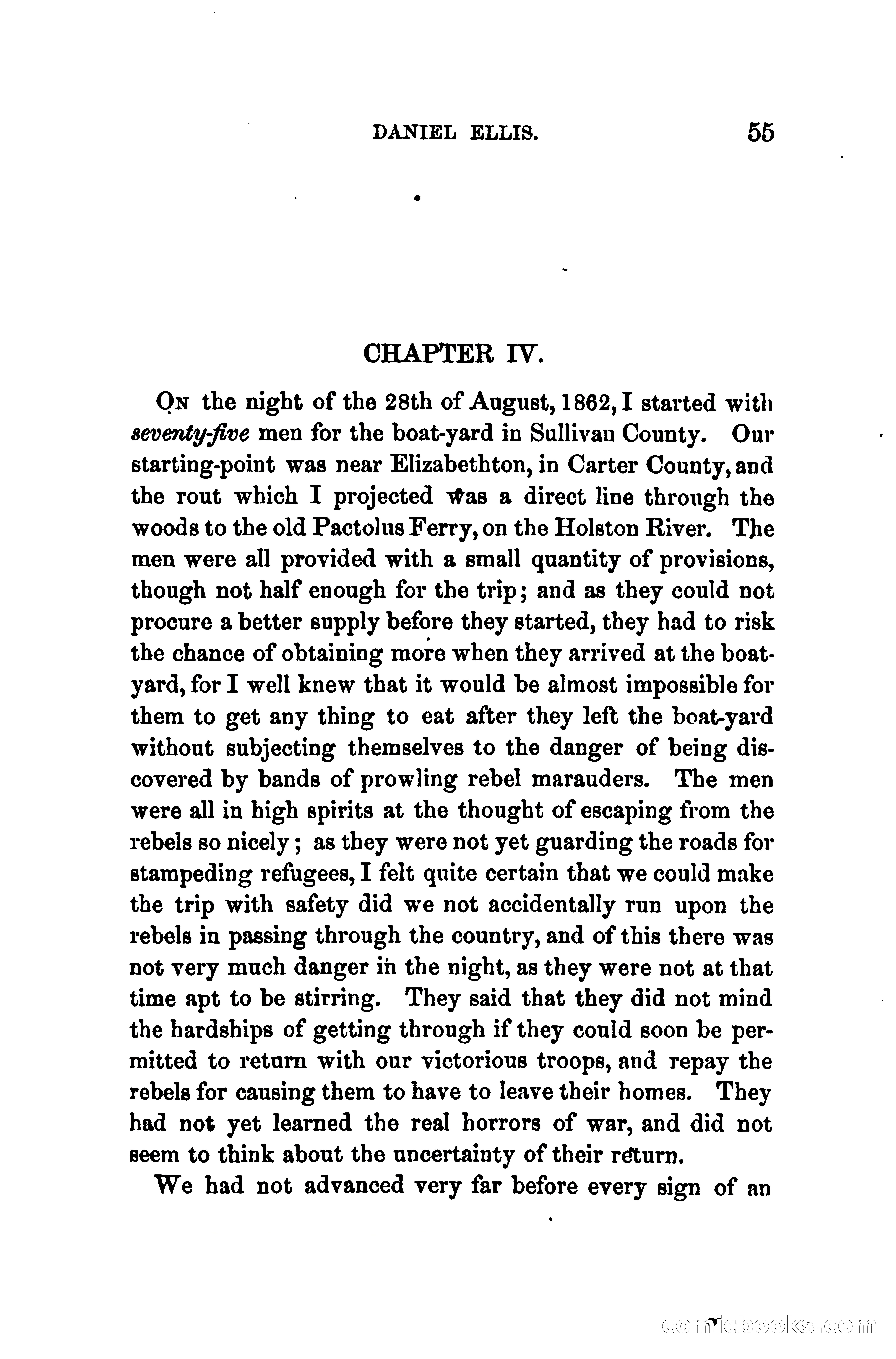 Thrilling Adventures of Daniel Ellis, the Great Union Guide of East Tennessee — page 65 of 399