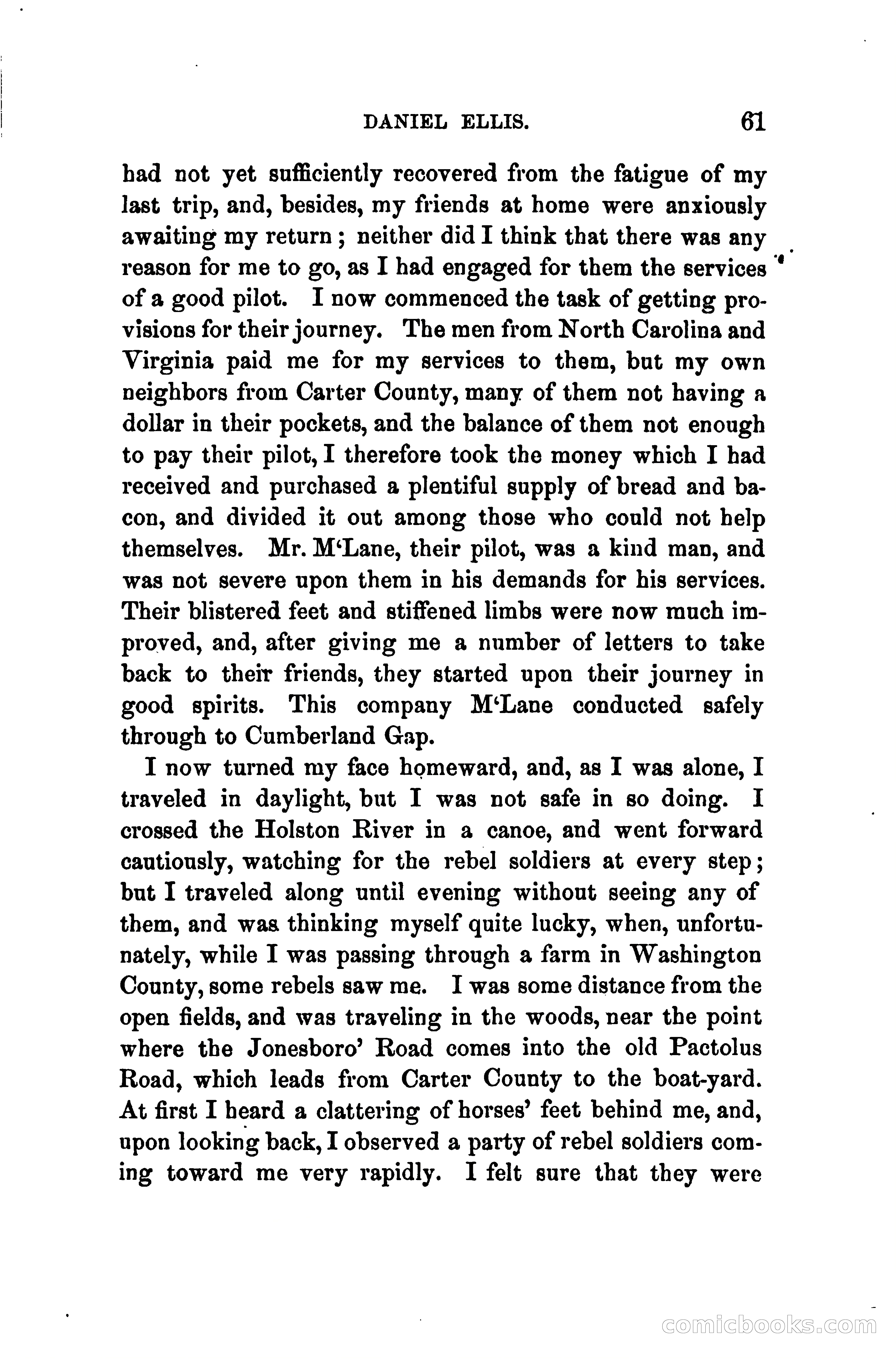 Thrilling Adventures of Daniel Ellis, the Great Union Guide of East Tennessee — page 71 of 399