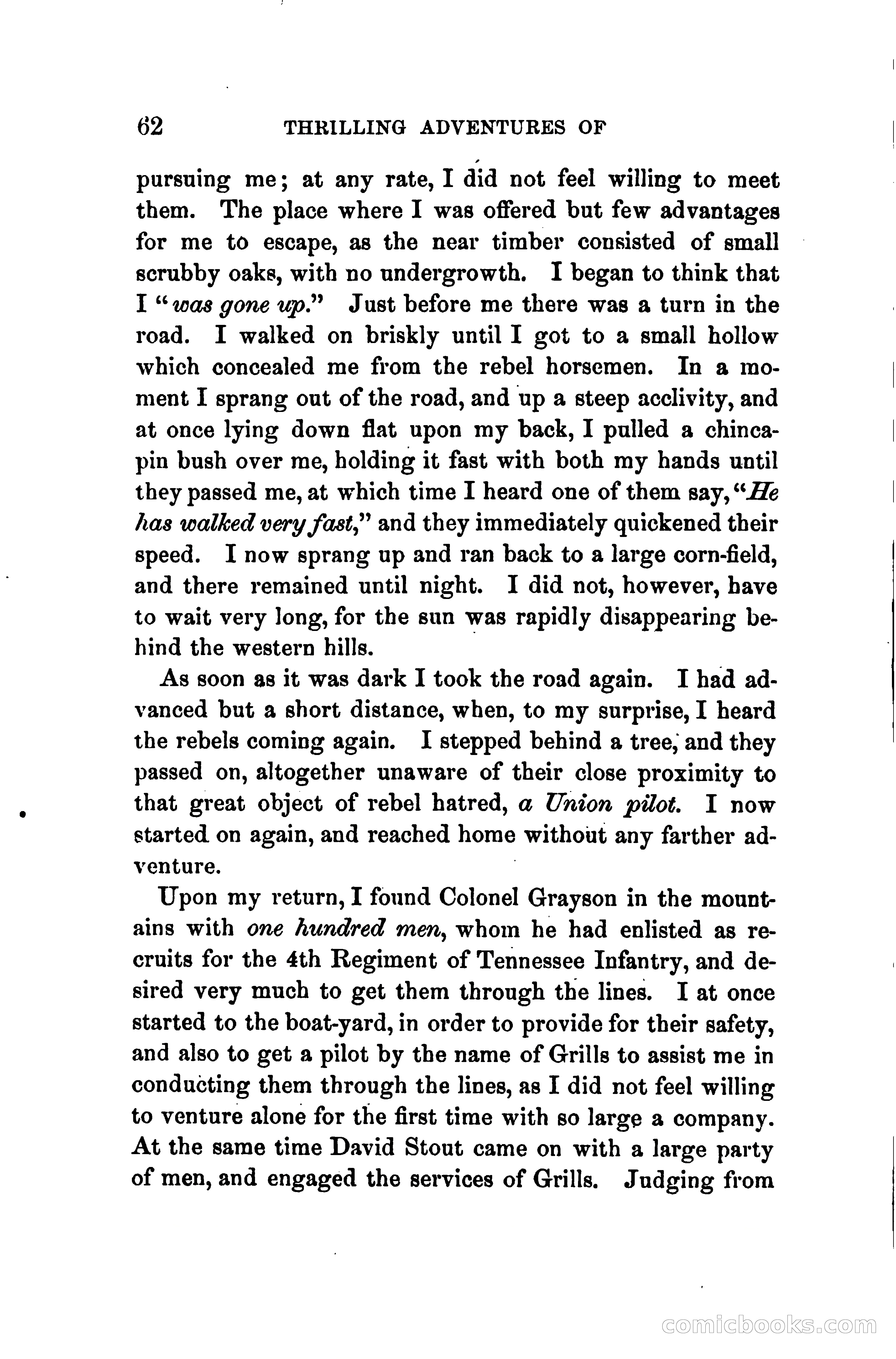Thrilling Adventures of Daniel Ellis, the Great Union Guide of East Tennessee — page 72 of 399