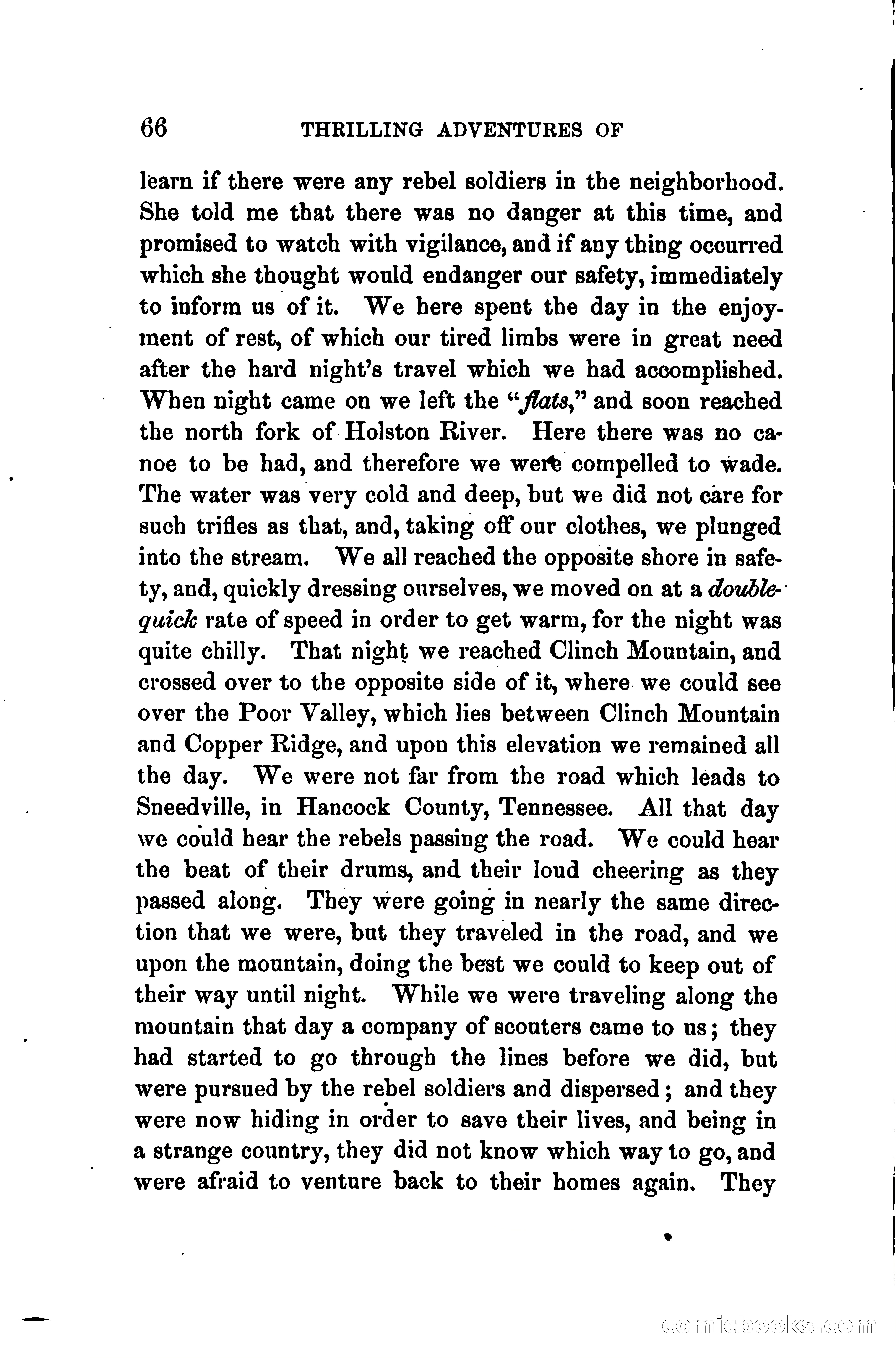 Thrilling Adventures of Daniel Ellis, the Great Union Guide of East Tennessee — page 76 of 399