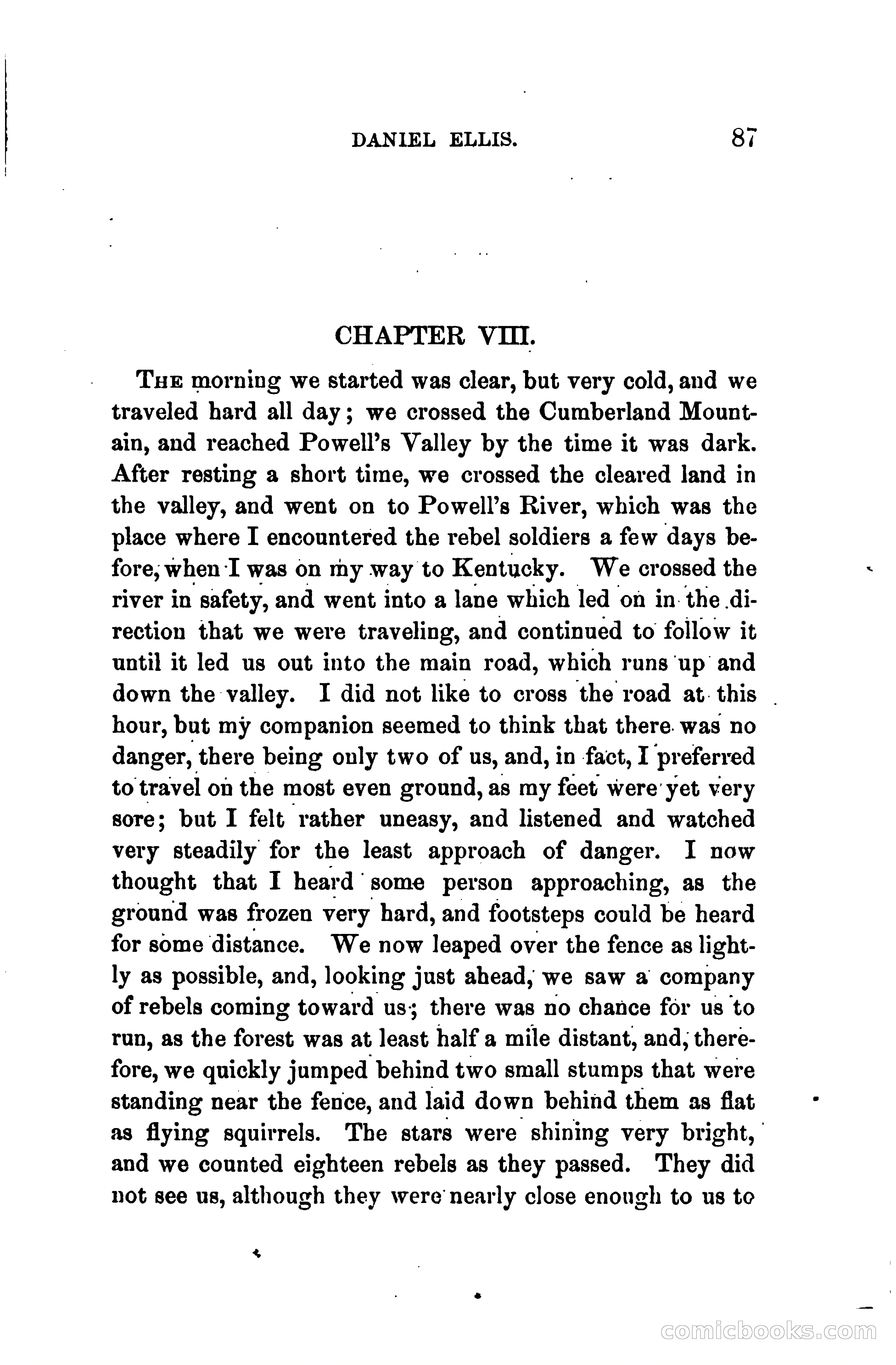 Thrilling Adventures of Daniel Ellis, the Great Union Guide of East Tennessee — page 97 of 399