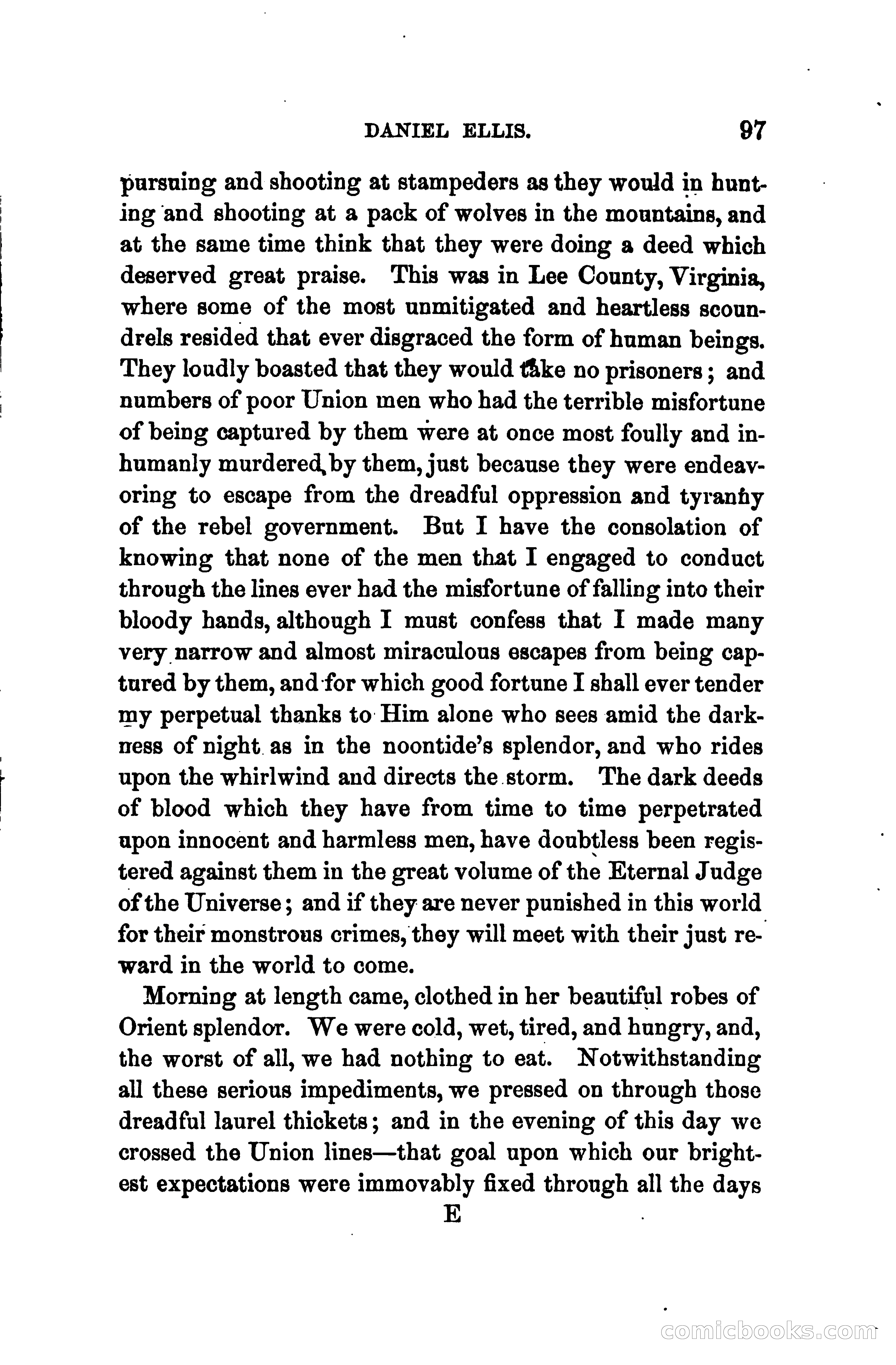 Thrilling Adventures of Daniel Ellis, the Great Union Guide of East Tennessee — page 107 of 399