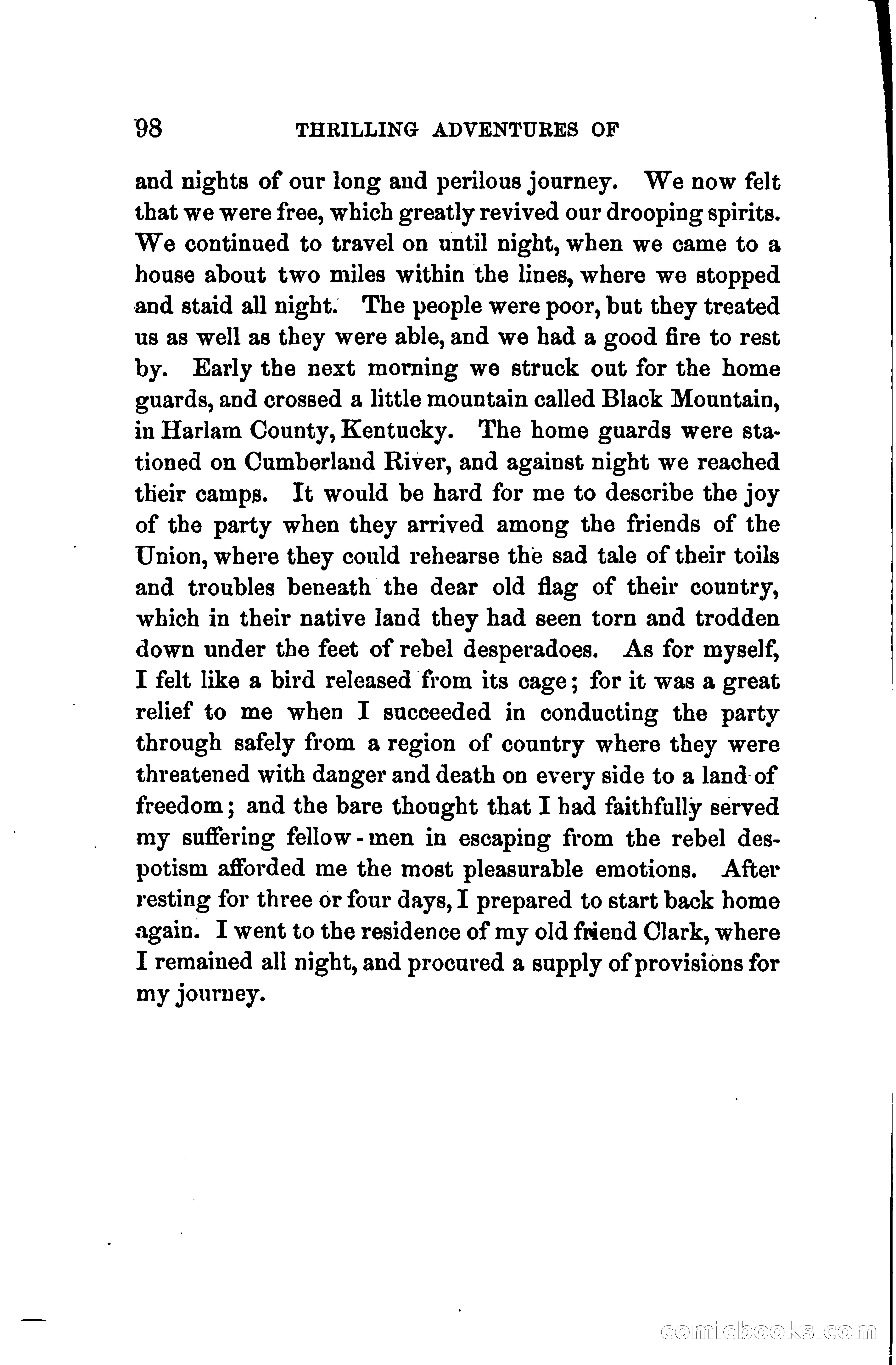 Thrilling Adventures of Daniel Ellis, the Great Union Guide of East Tennessee — page 108 of 399