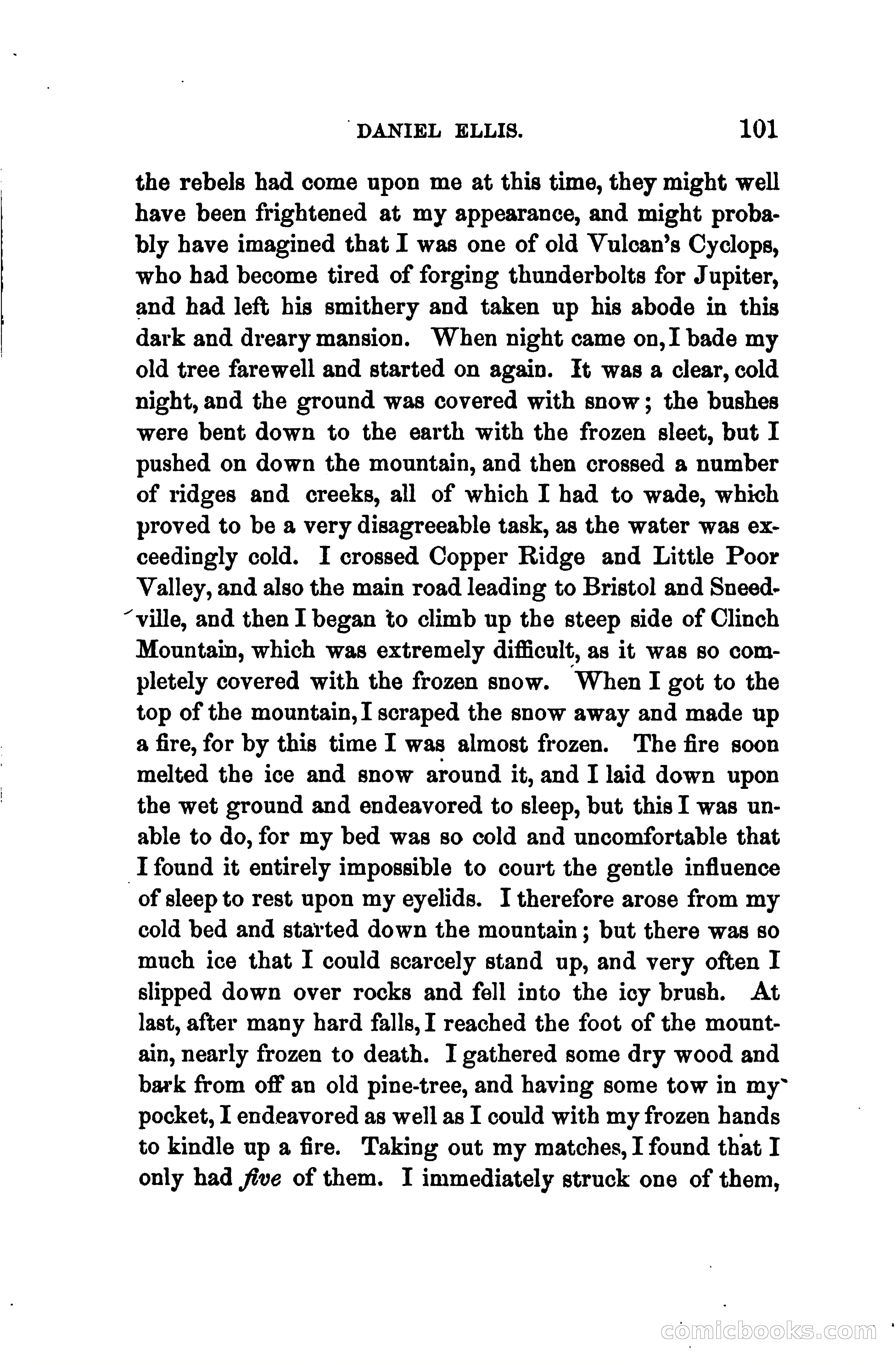 Thrilling Adventures of Daniel Ellis, the Great Union Guide of East Tennessee — page 111 of 399