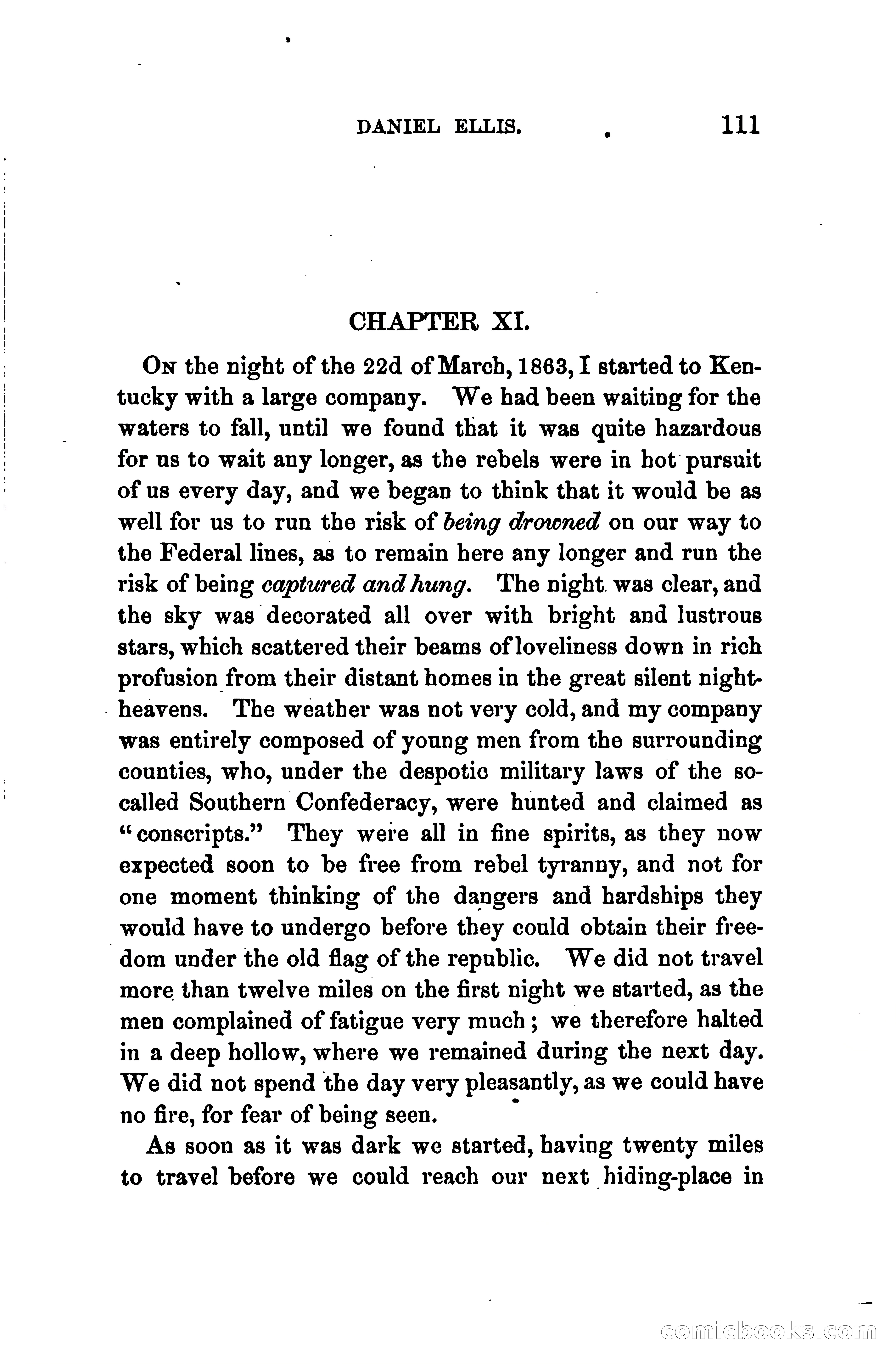 Thrilling Adventures of Daniel Ellis, the Great Union Guide of East Tennessee — page 121 of 399