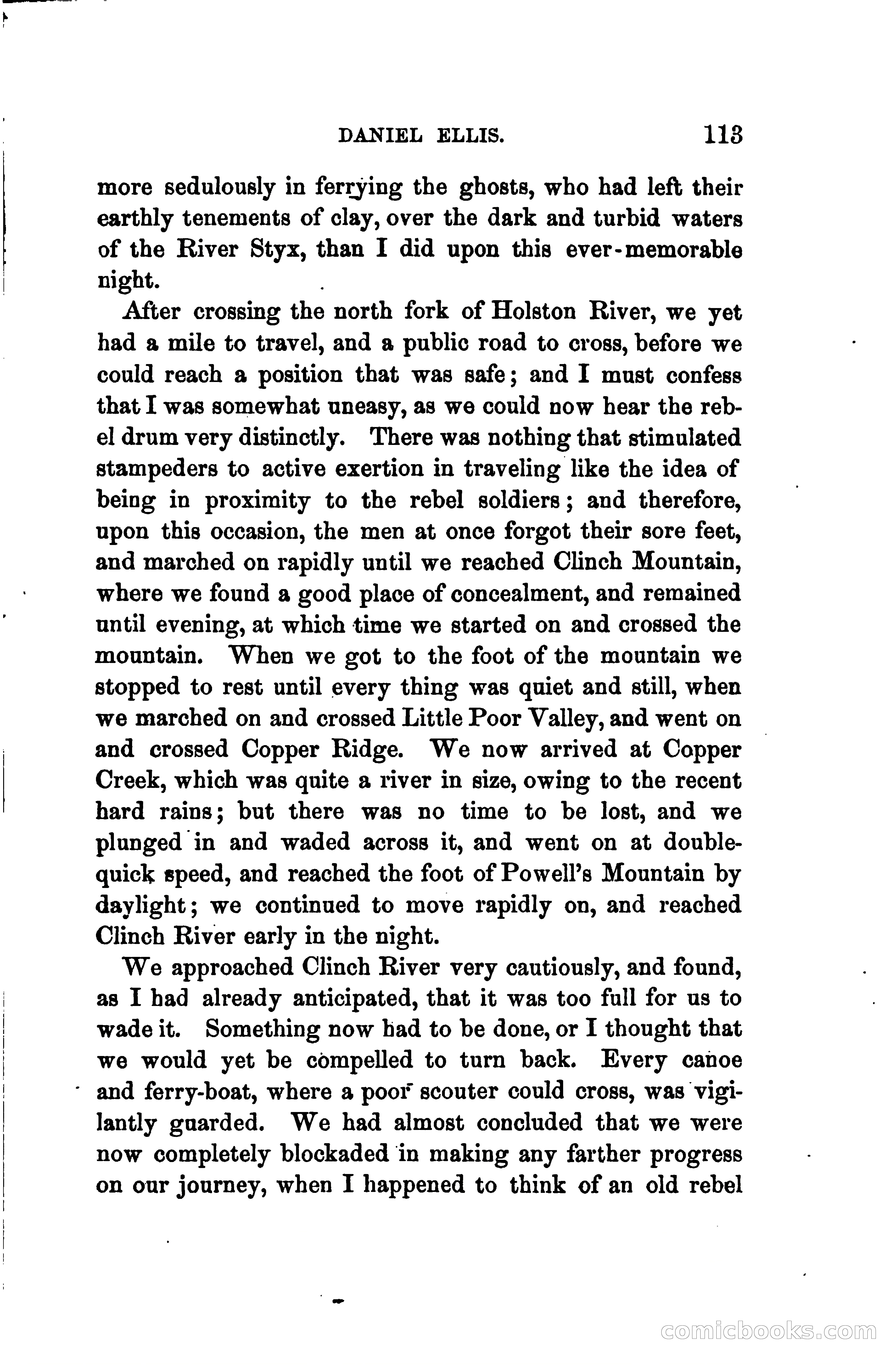 Thrilling Adventures of Daniel Ellis, the Great Union Guide of East Tennessee — page 123 of 399