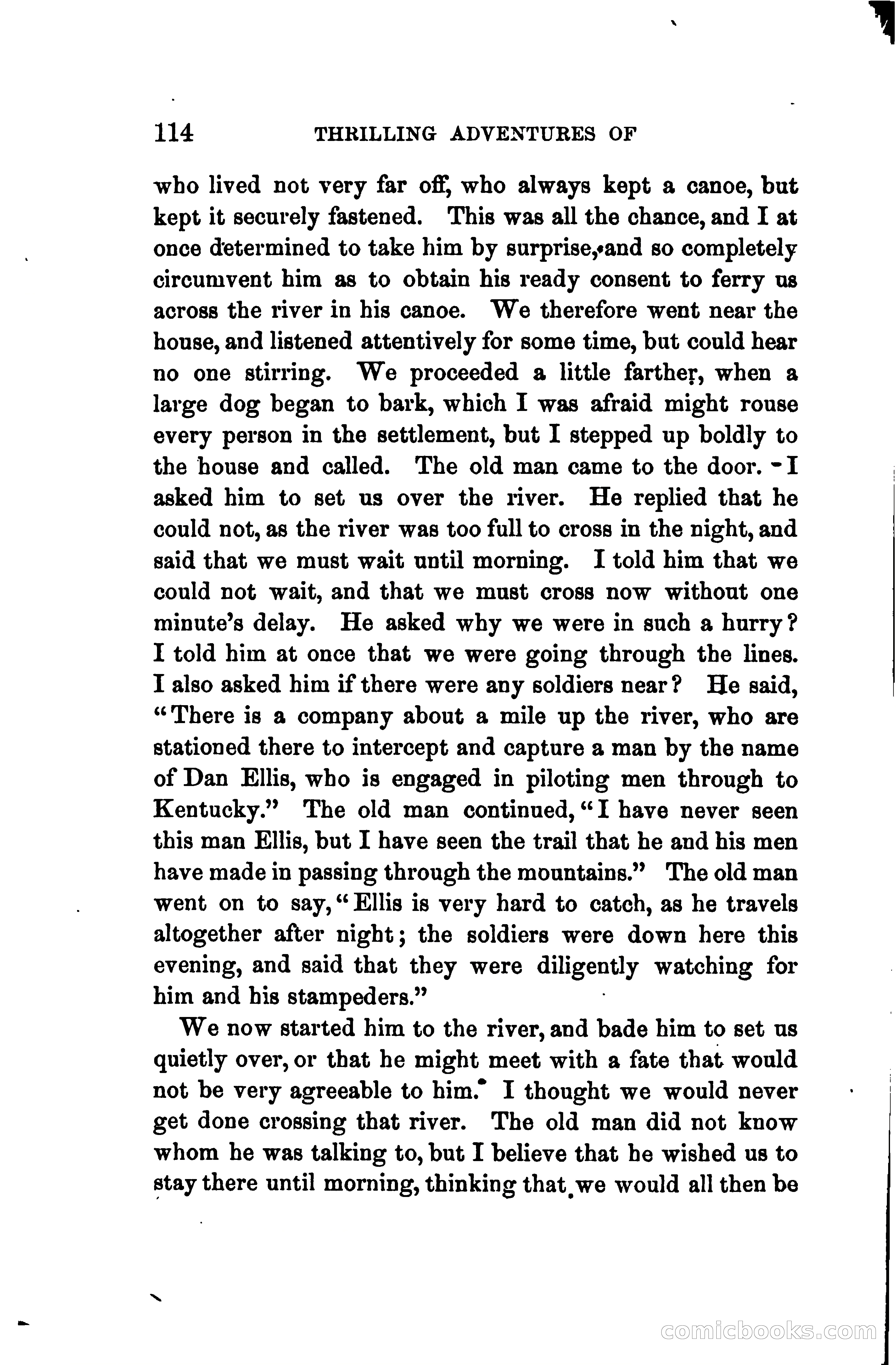 Thrilling Adventures of Daniel Ellis, the Great Union Guide of East Tennessee — page 124 of 399