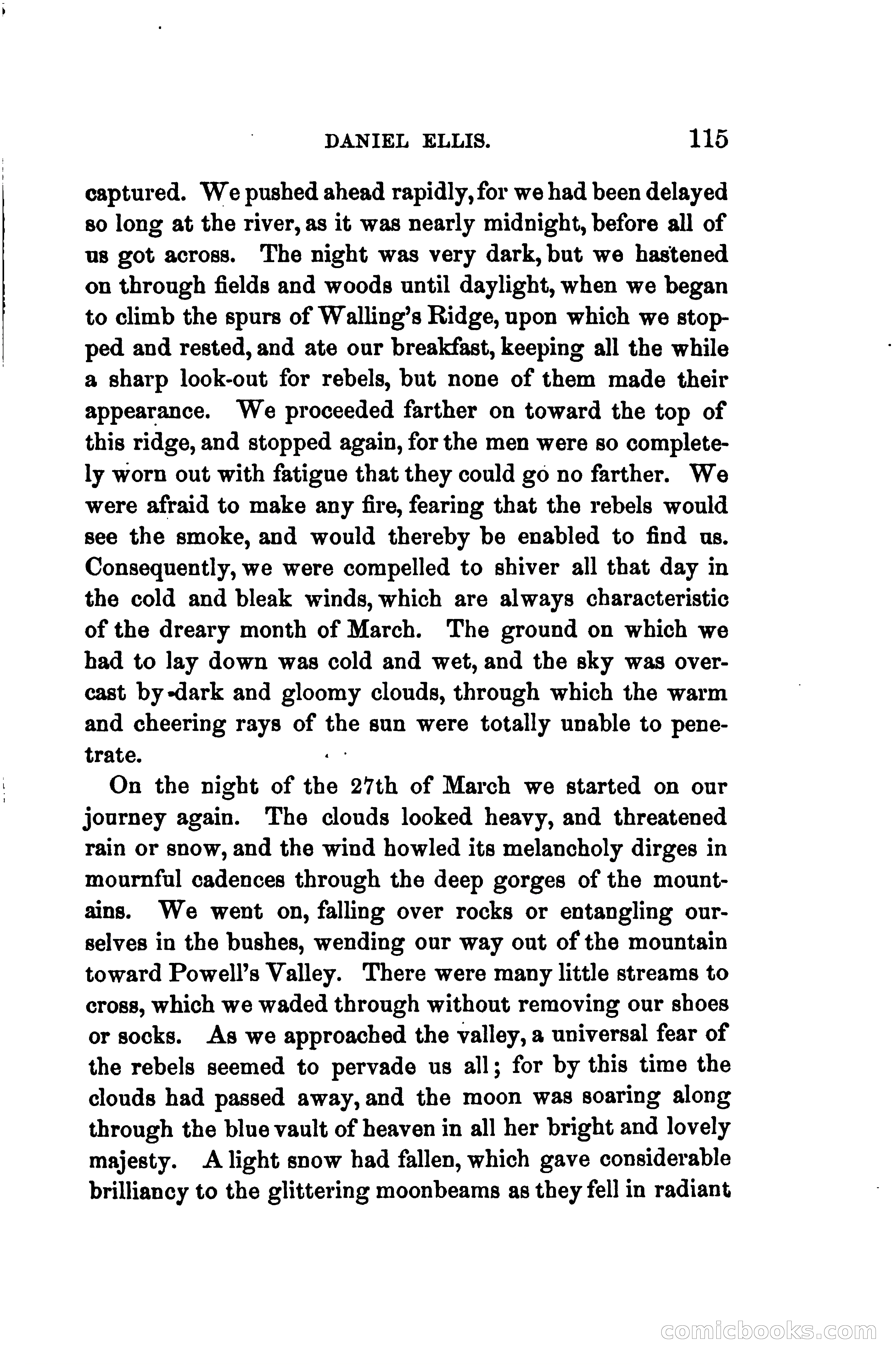 Thrilling Adventures of Daniel Ellis, the Great Union Guide of East Tennessee — page 125 of 399
