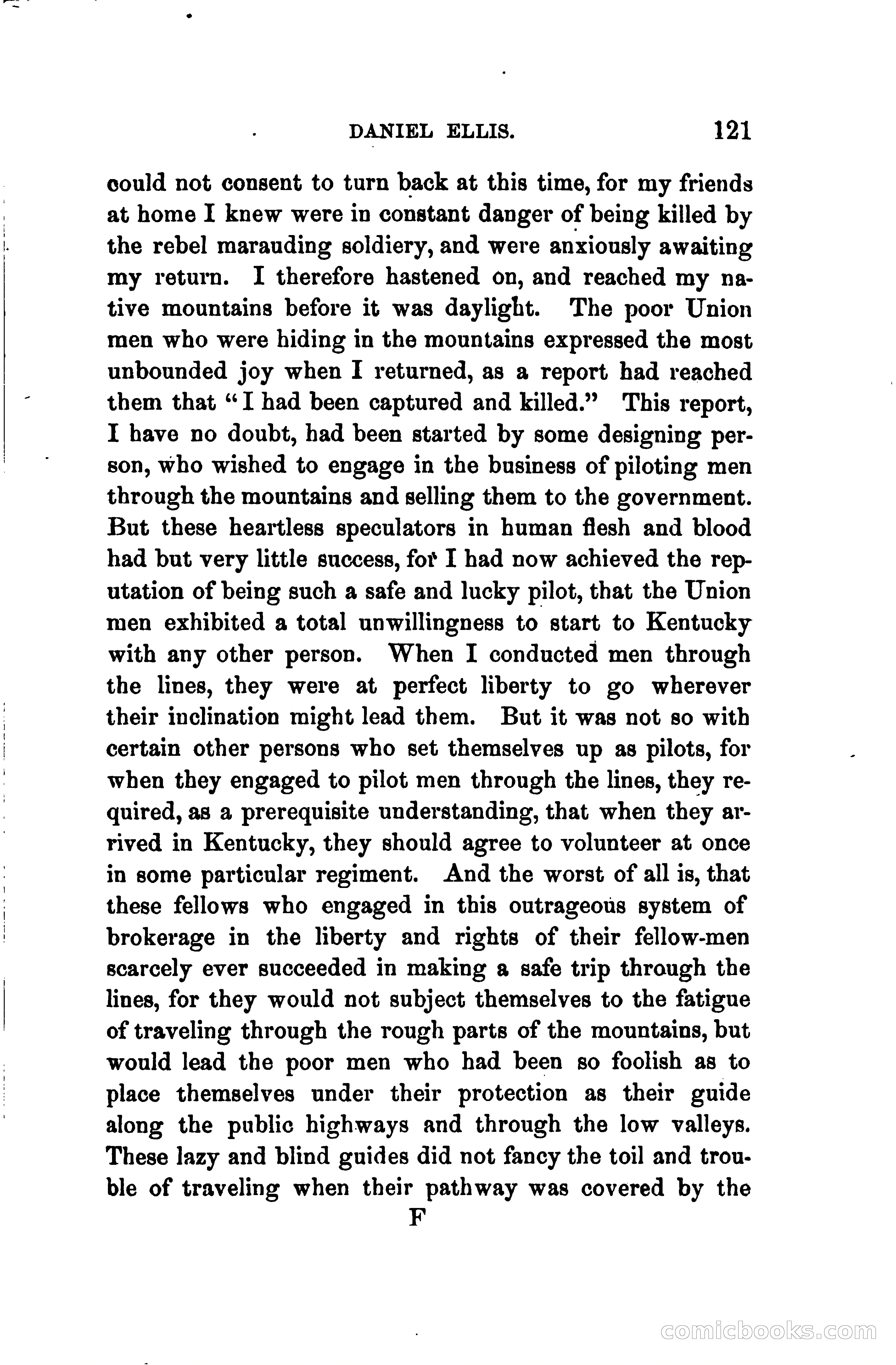 Thrilling Adventures of Daniel Ellis, the Great Union Guide of East Tennessee — page 131 of 399