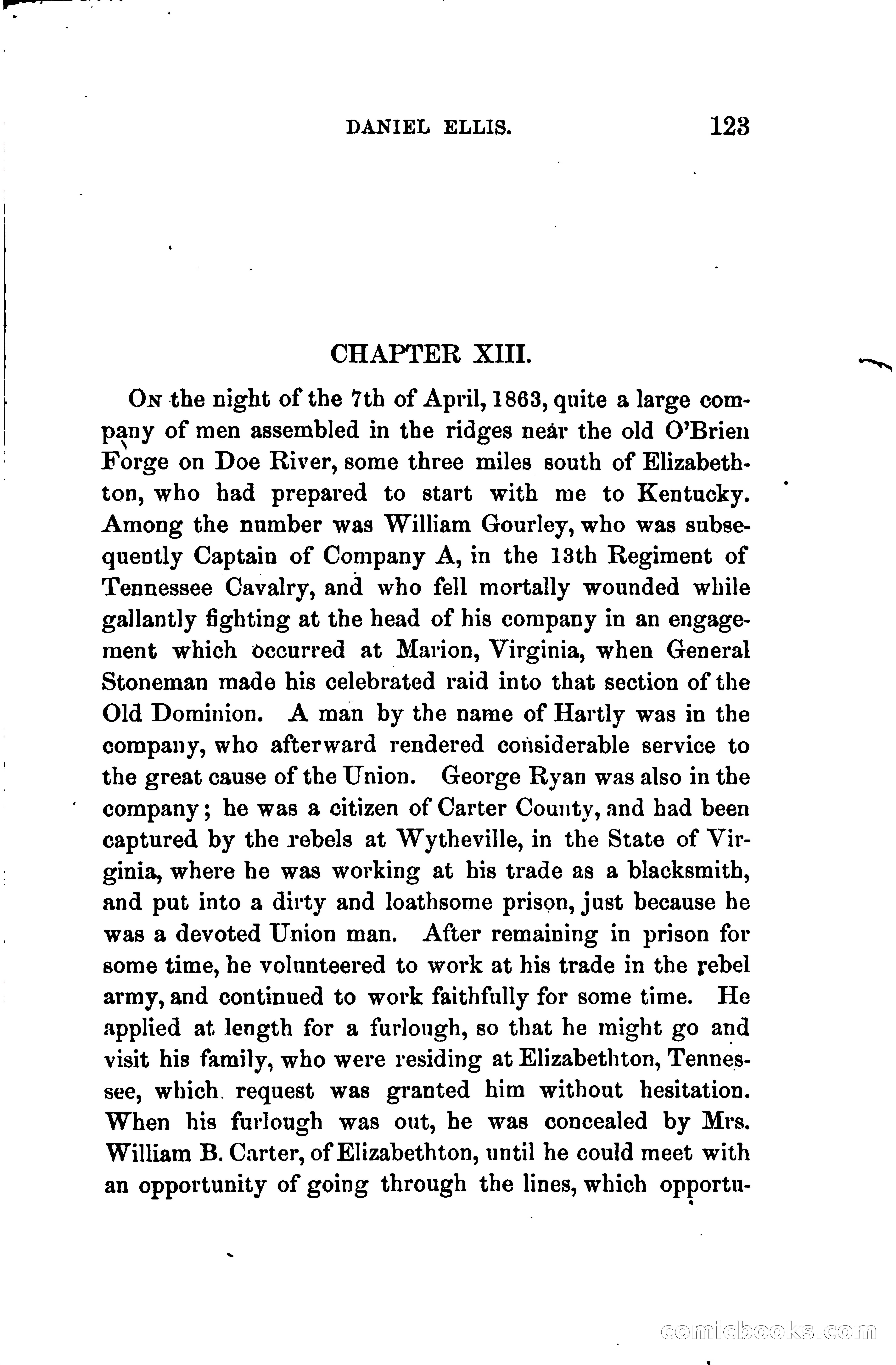 Thrilling Adventures of Daniel Ellis, the Great Union Guide of East Tennessee — page 133 of 399