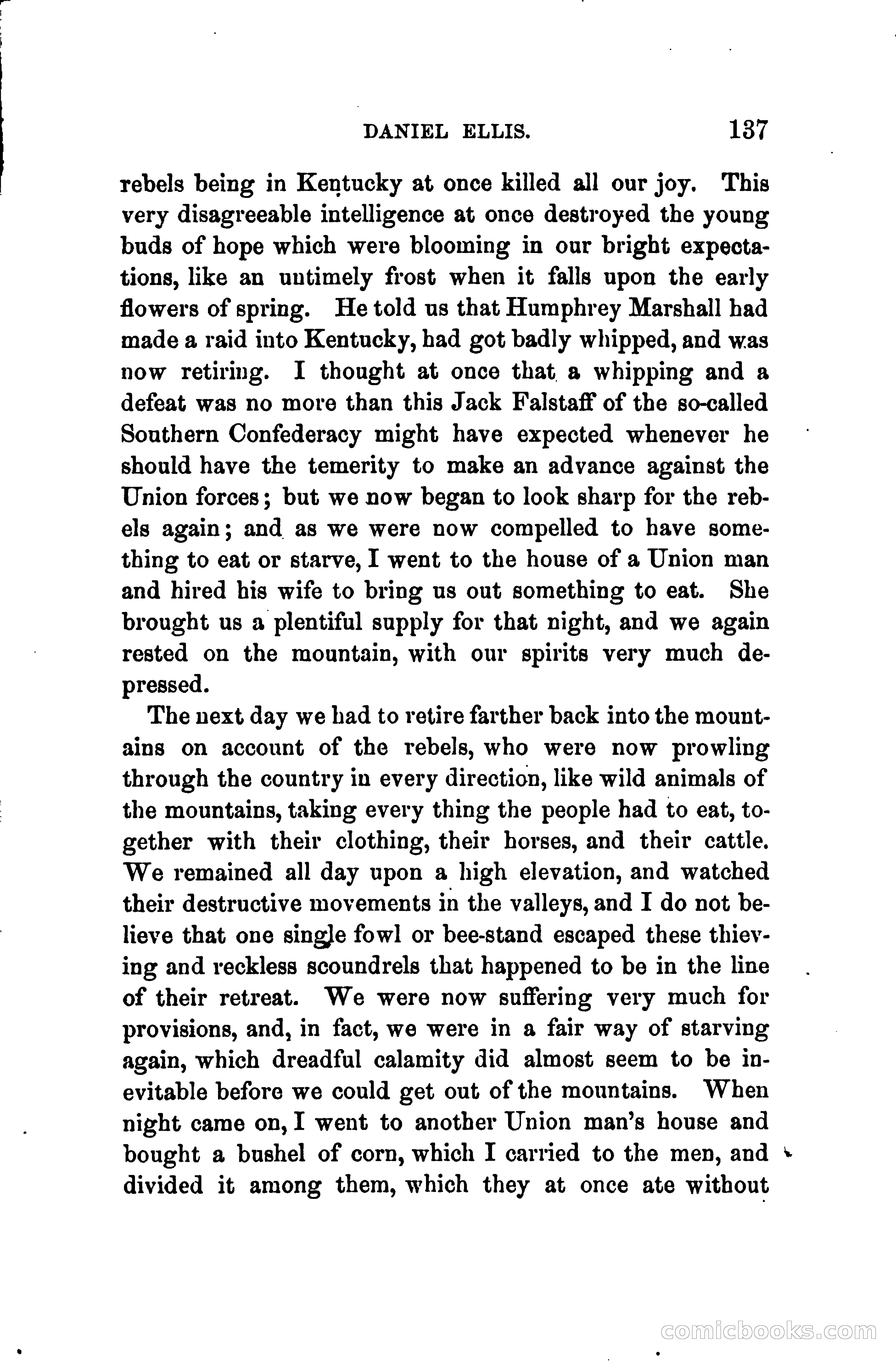 Thrilling Adventures of Daniel Ellis, the Great Union Guide of East Tennessee — page 147 of 399
