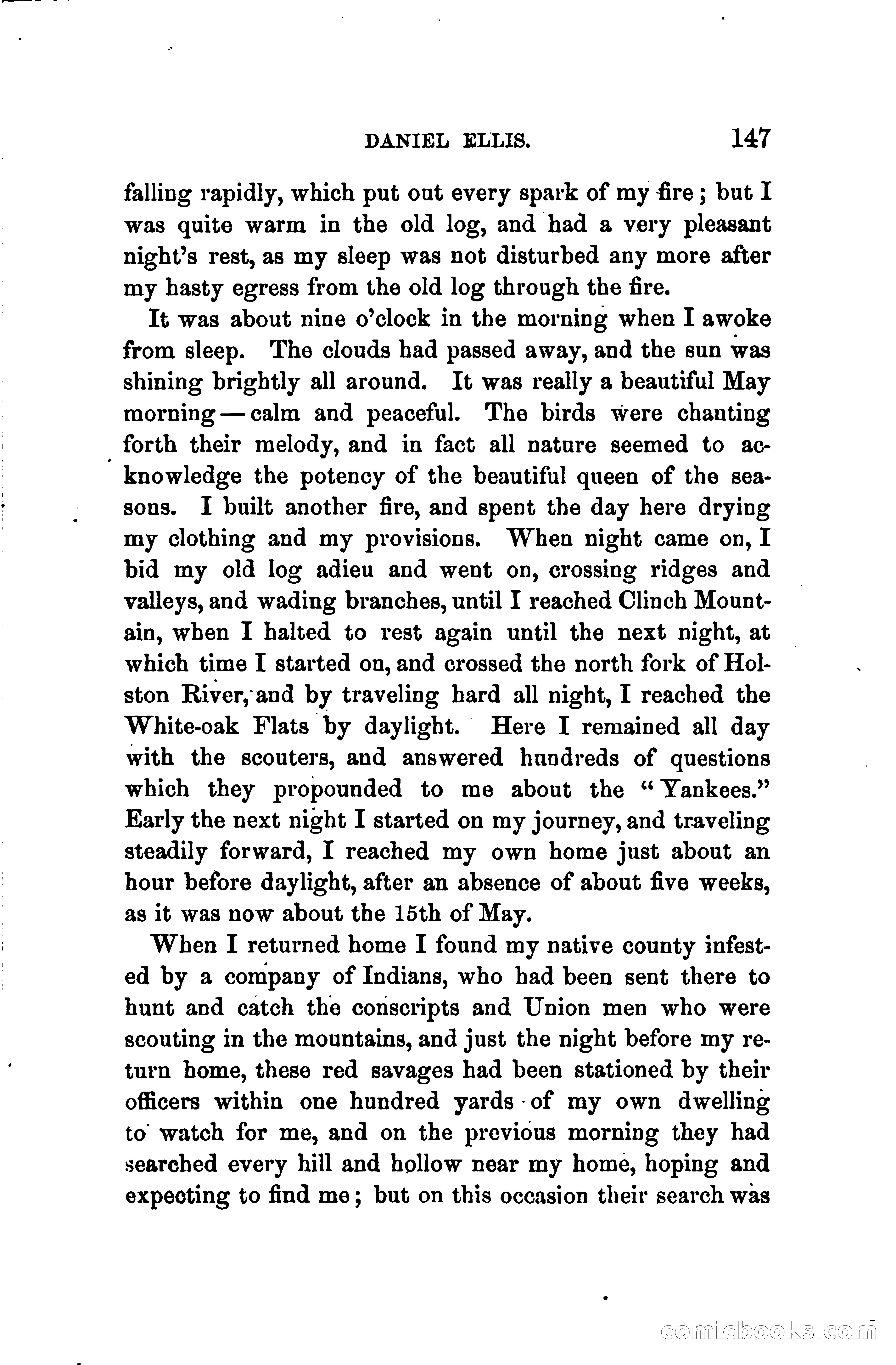 Thrilling Adventures of Daniel Ellis, the Great Union Guide of East Tennessee — page 157 of 399