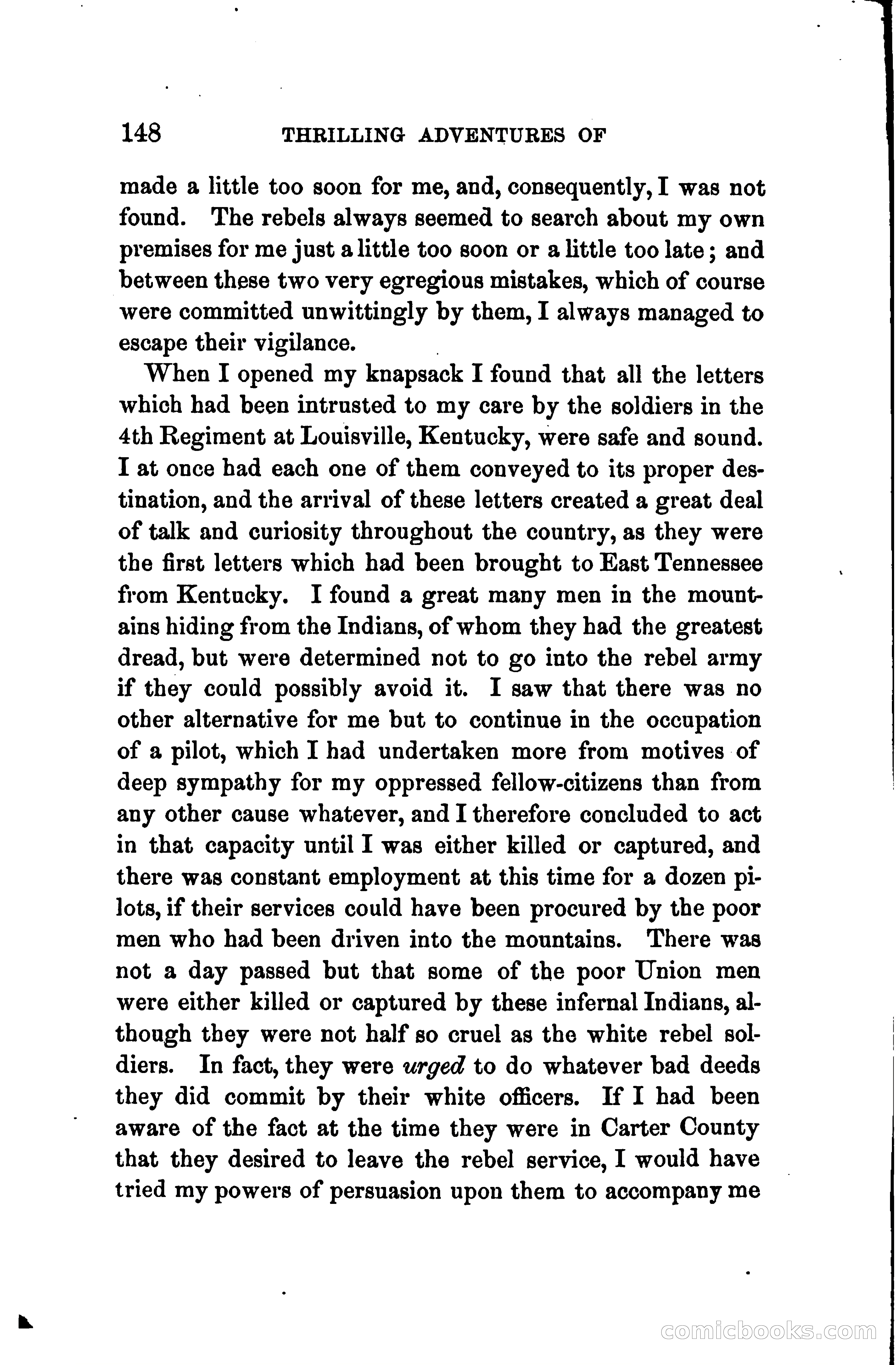Thrilling Adventures of Daniel Ellis, the Great Union Guide of East Tennessee — page 158 of 399