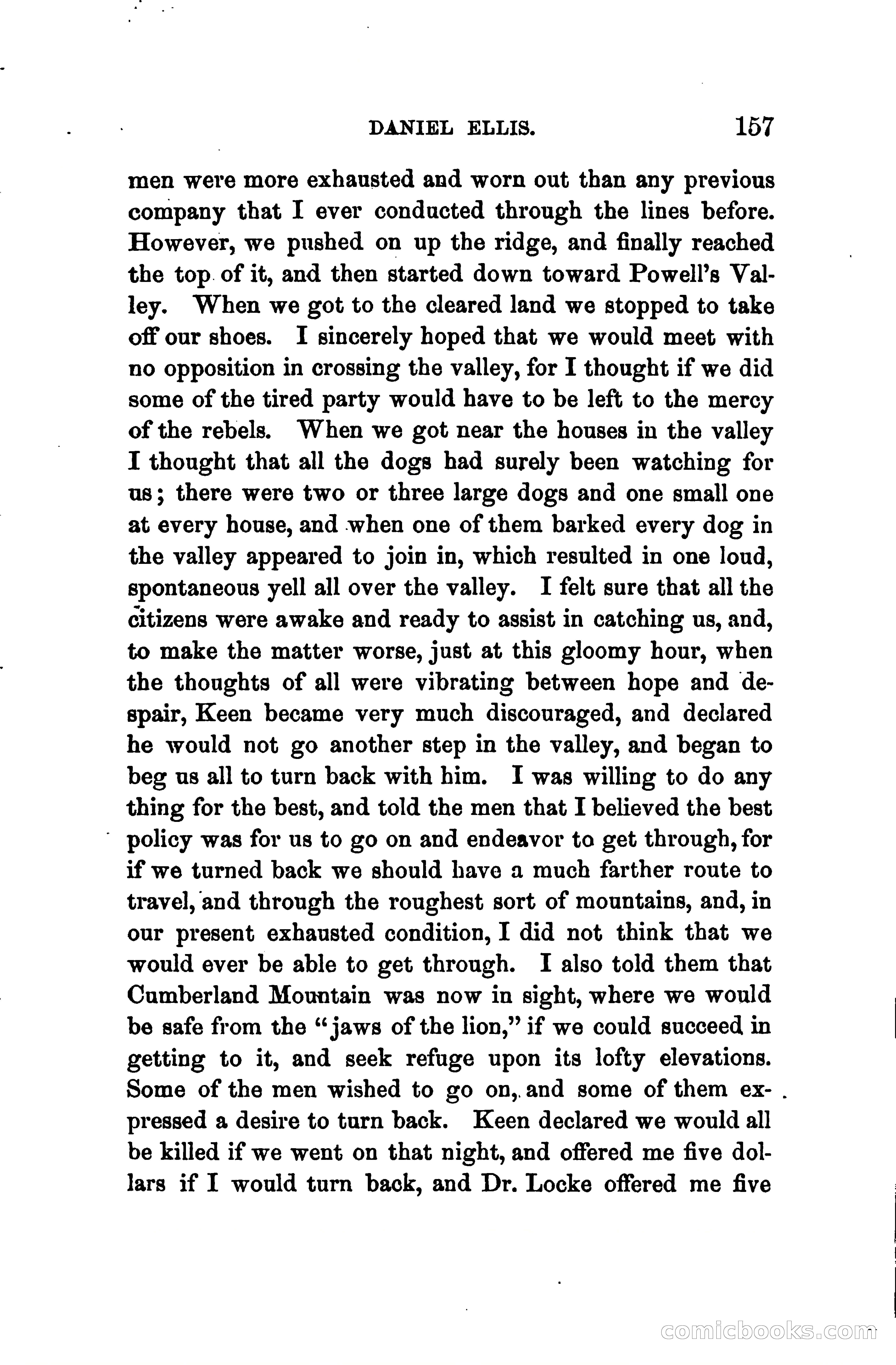 Thrilling Adventures of Daniel Ellis, the Great Union Guide of East Tennessee — page 167 of 399
