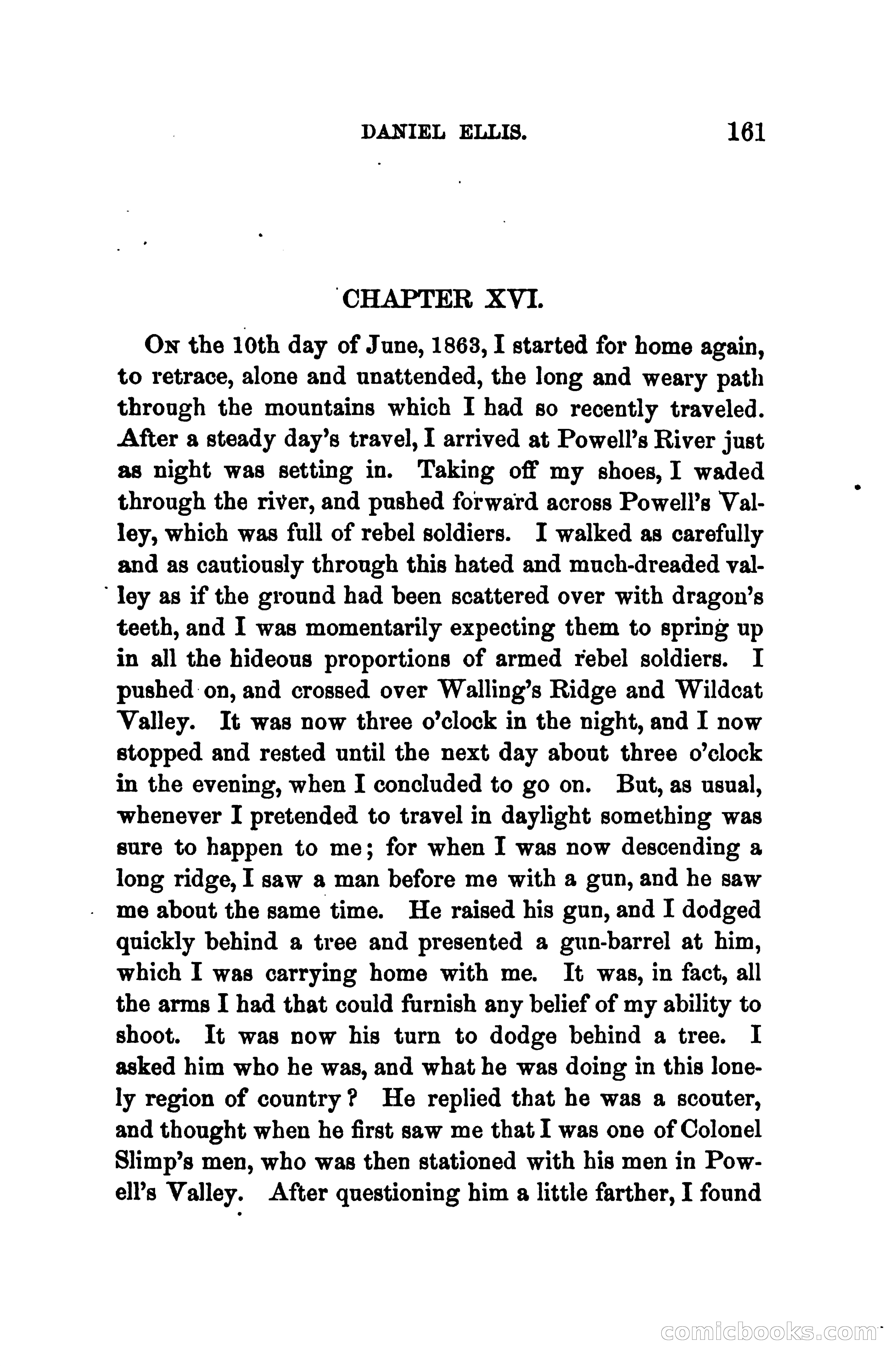 Thrilling Adventures of Daniel Ellis, the Great Union Guide of East Tennessee — page 171 of 399