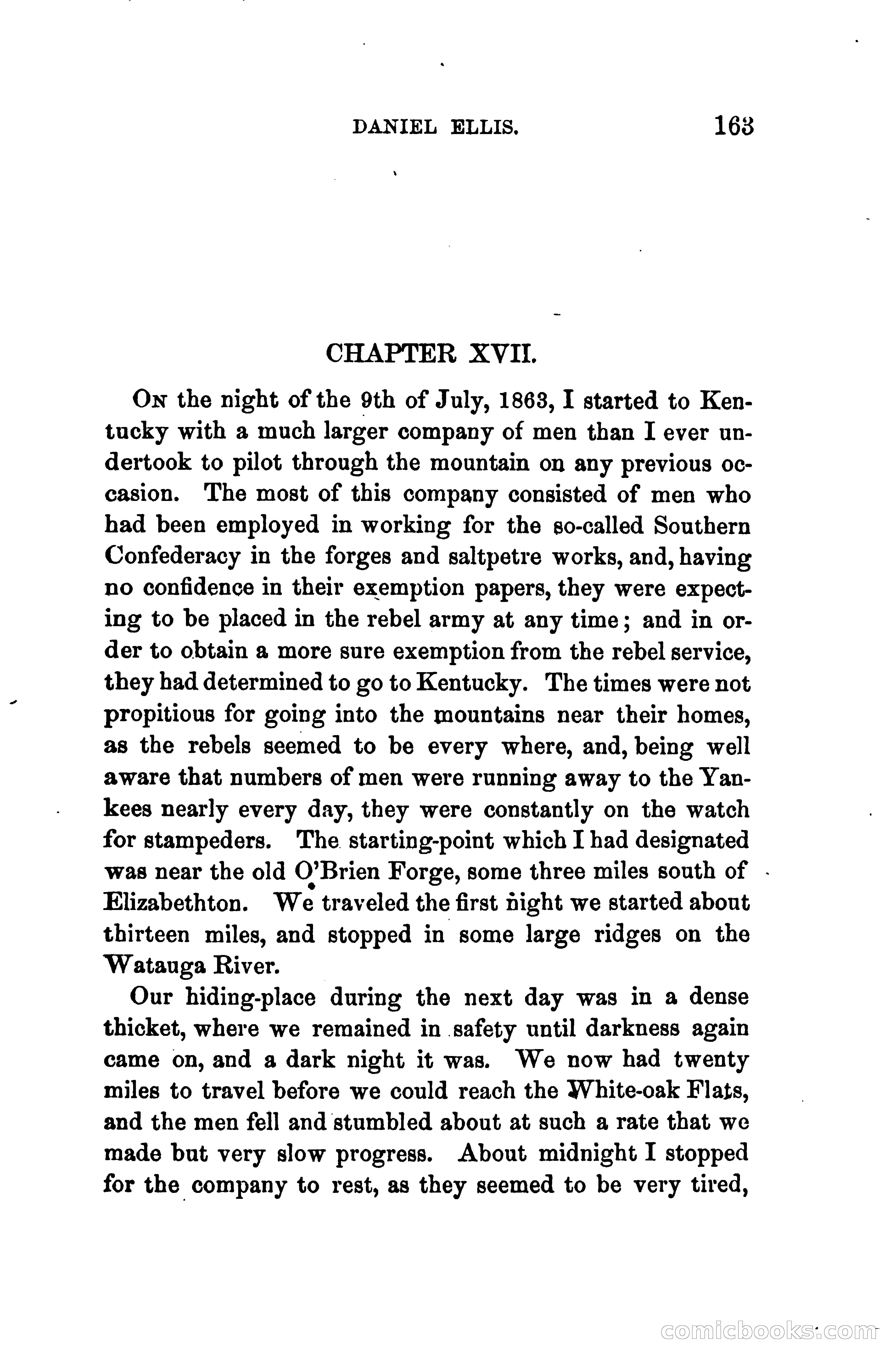 Thrilling Adventures of Daniel Ellis, the Great Union Guide of East Tennessee — page 173 of 399