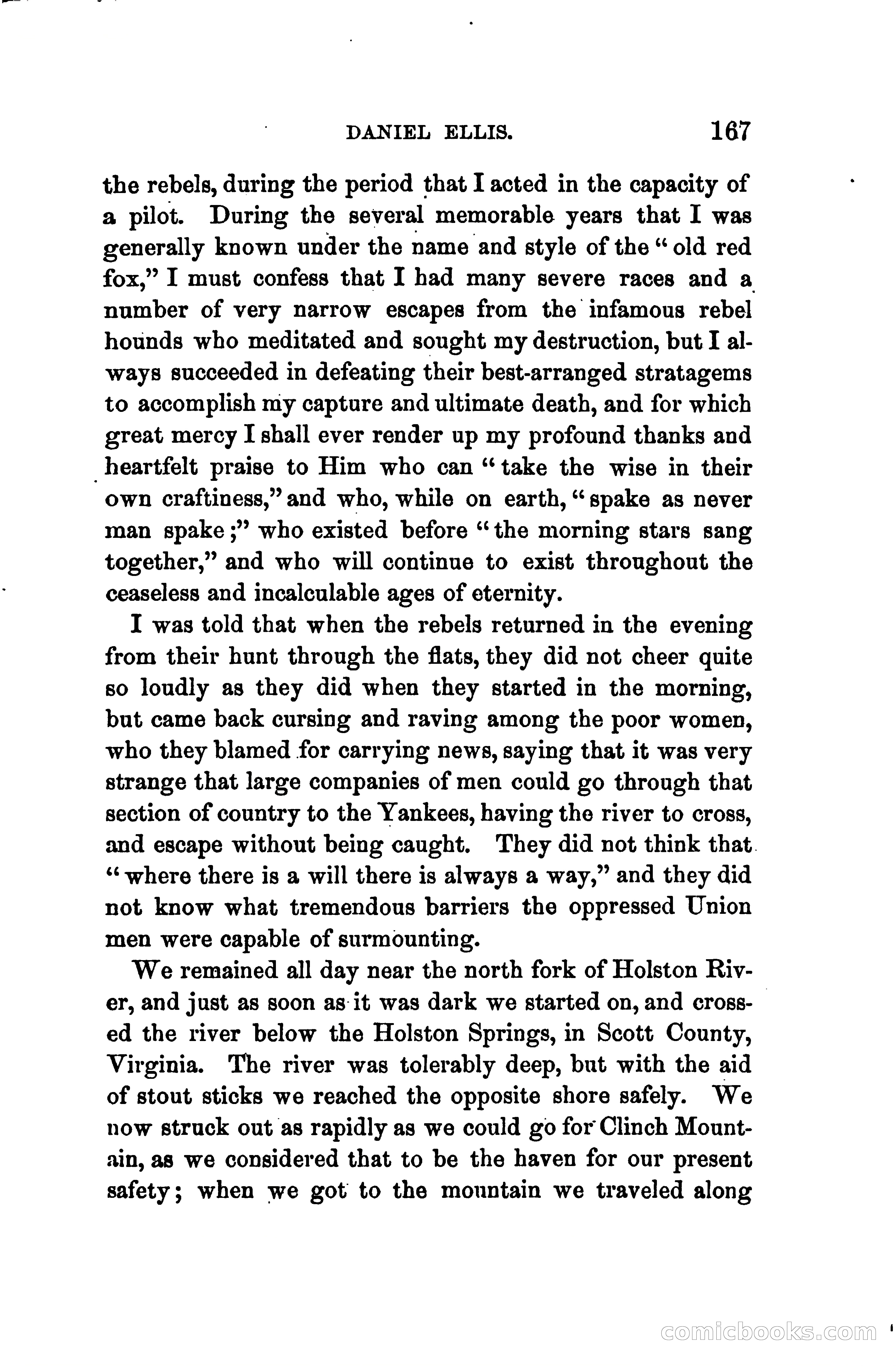 Thrilling Adventures of Daniel Ellis, the Great Union Guide of East Tennessee — page 177 of 399