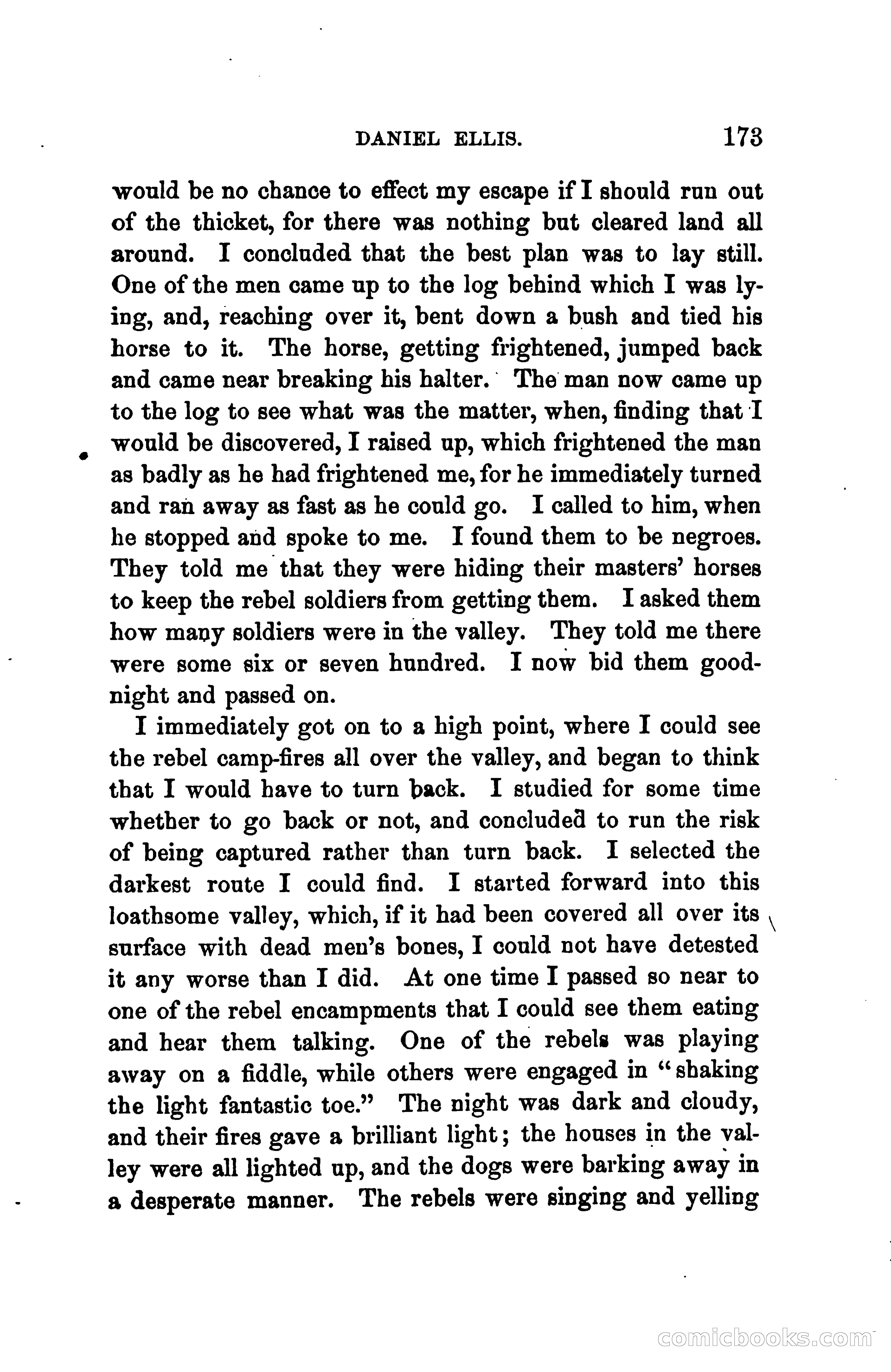 Thrilling Adventures of Daniel Ellis, the Great Union Guide of East Tennessee — page 183 of 399