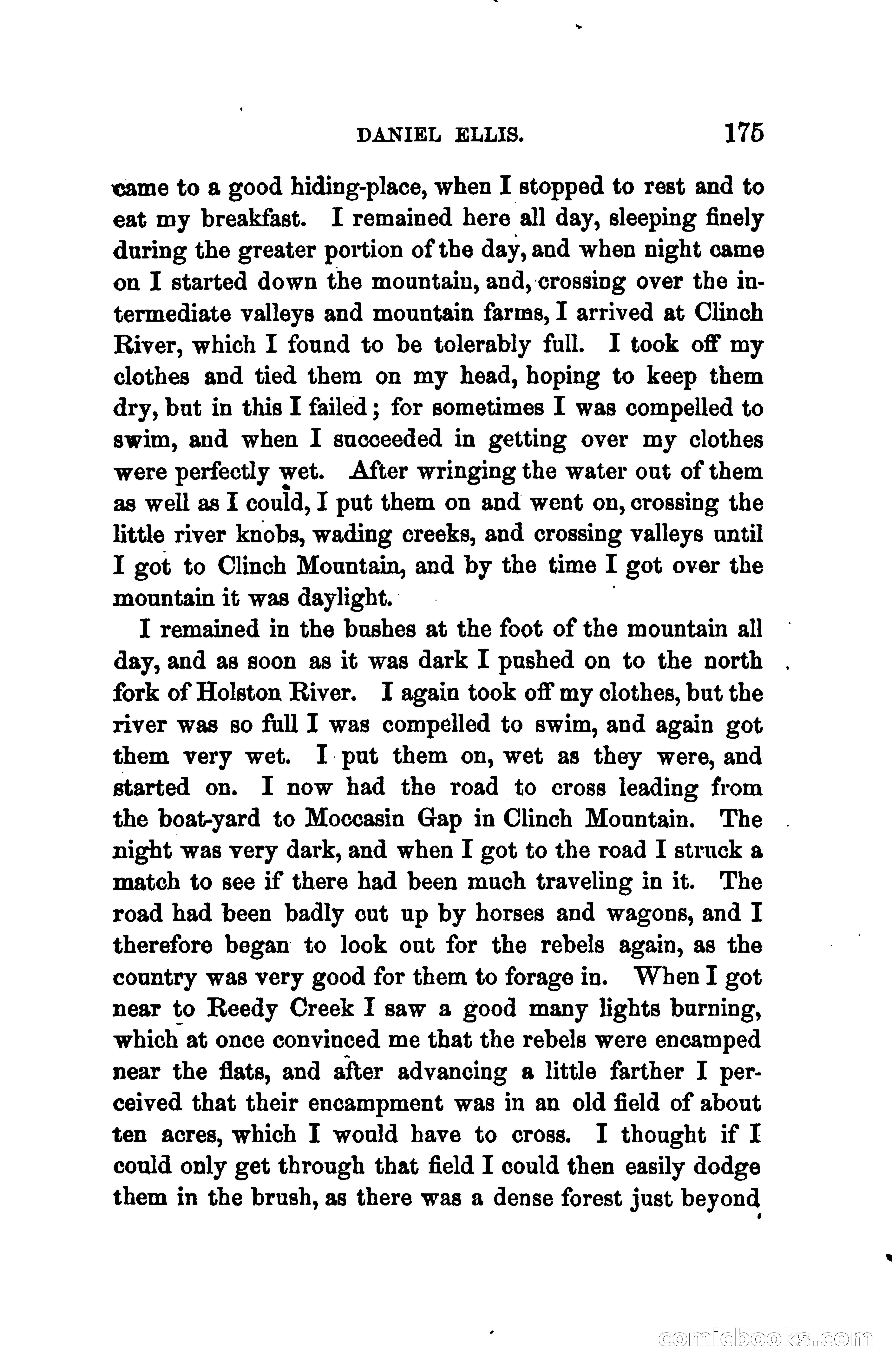 Thrilling Adventures of Daniel Ellis, the Great Union Guide of East Tennessee — page 185 of 399