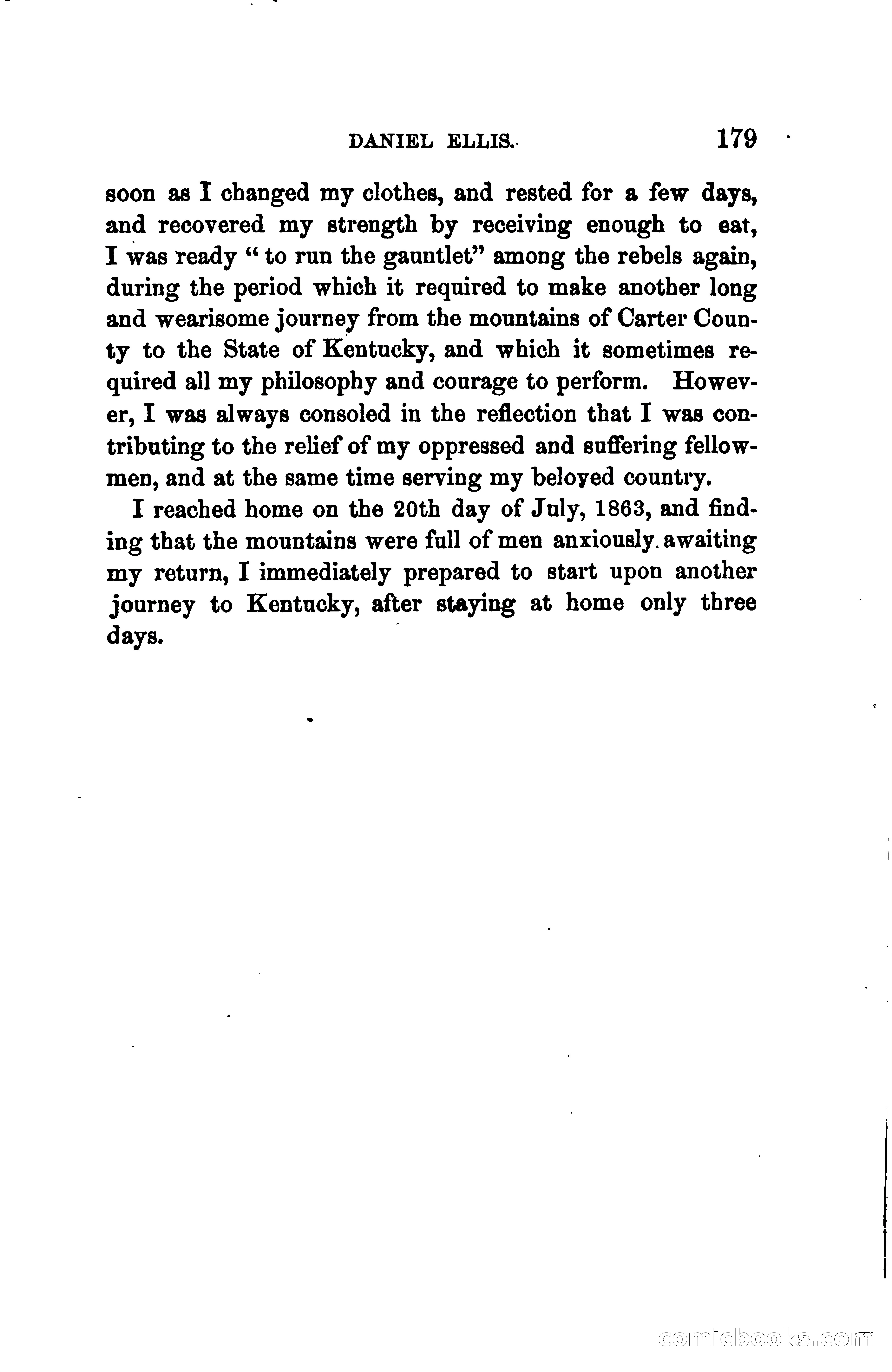 Thrilling Adventures of Daniel Ellis, the Great Union Guide of East Tennessee — page 189 of 399