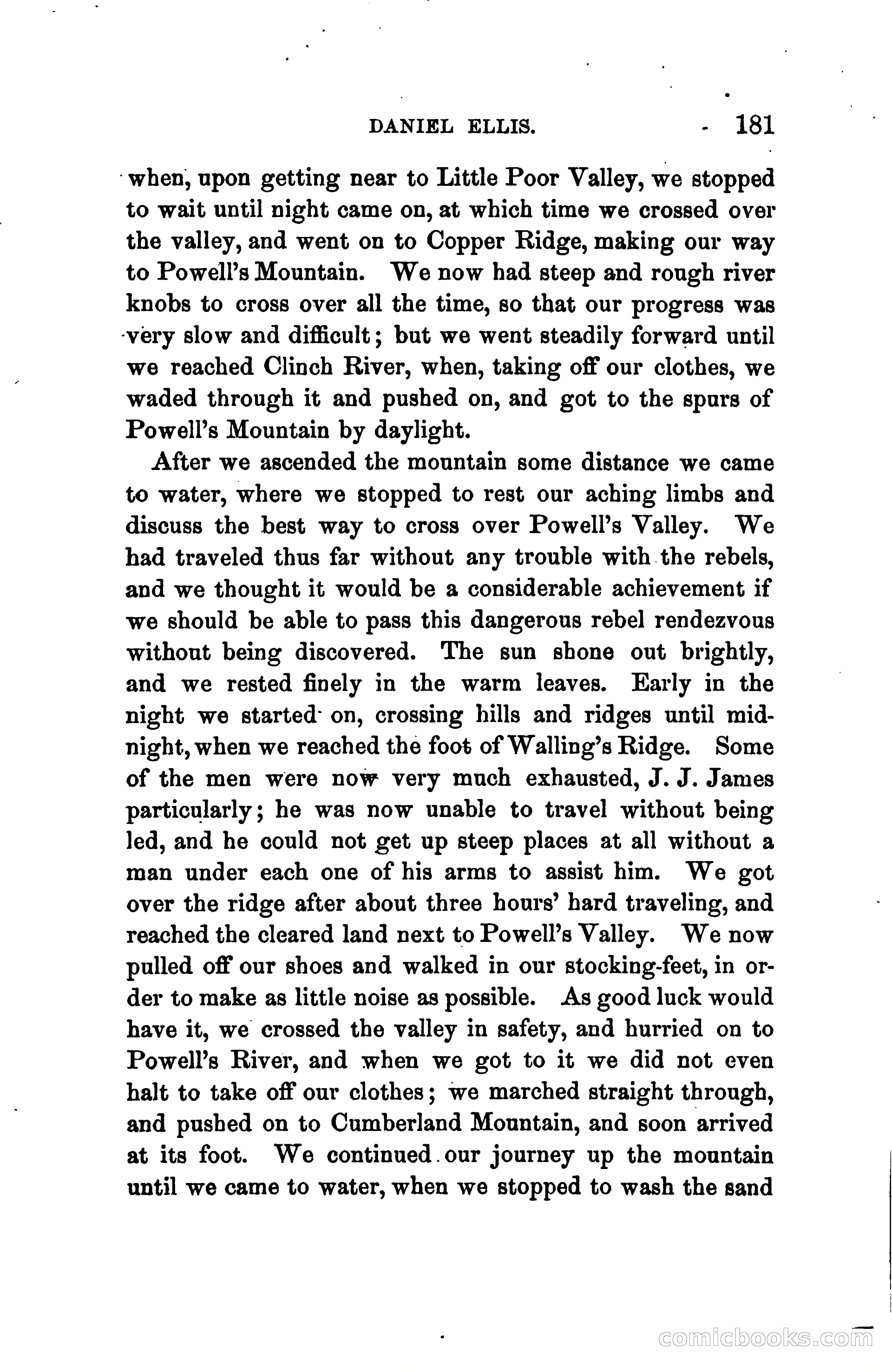 Thrilling Adventures of Daniel Ellis, the Great Union Guide of East Tennessee — page 191 of 399