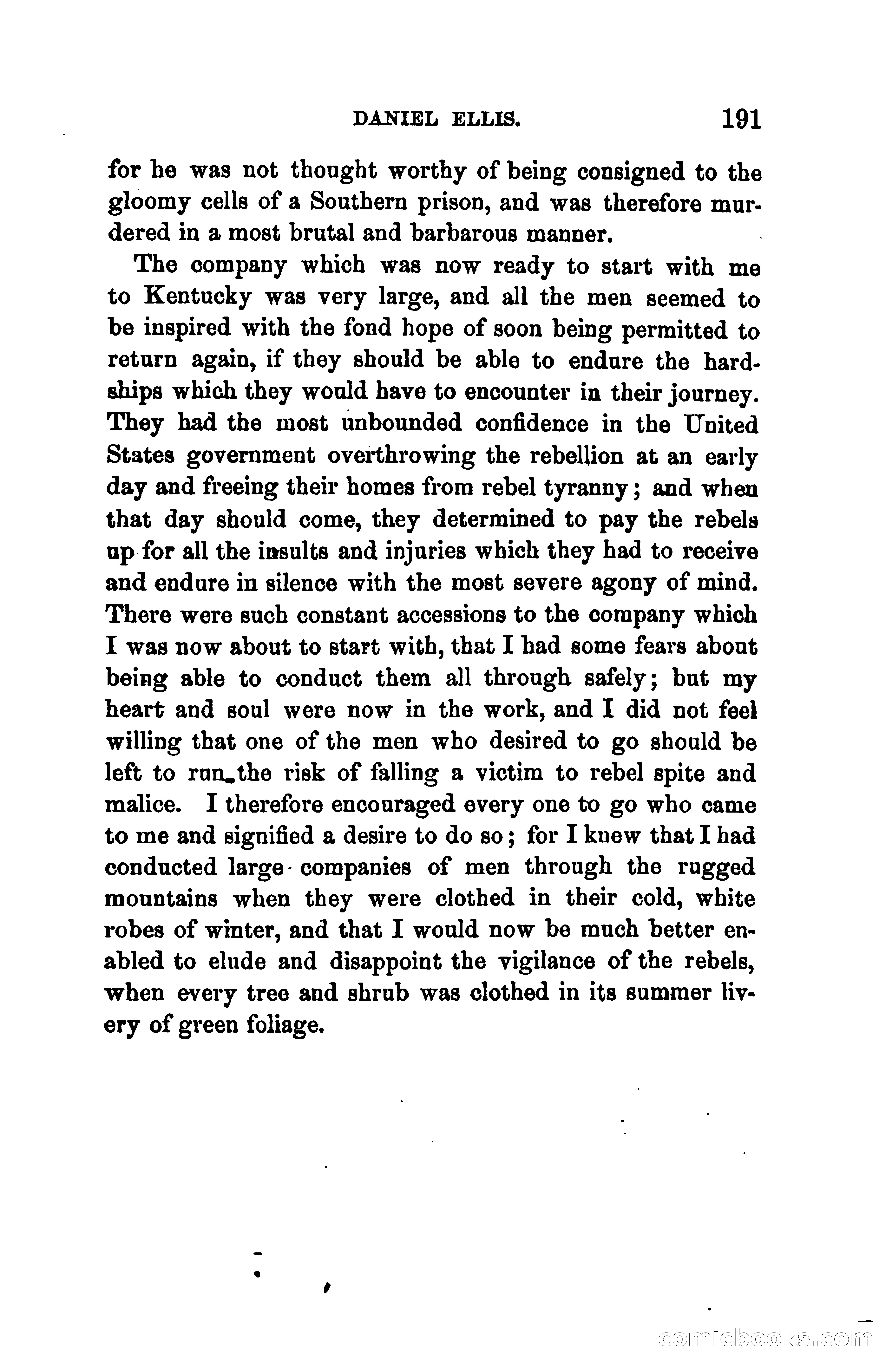 Thrilling Adventures of Daniel Ellis, the Great Union Guide of East Tennessee — page 201 of 399
