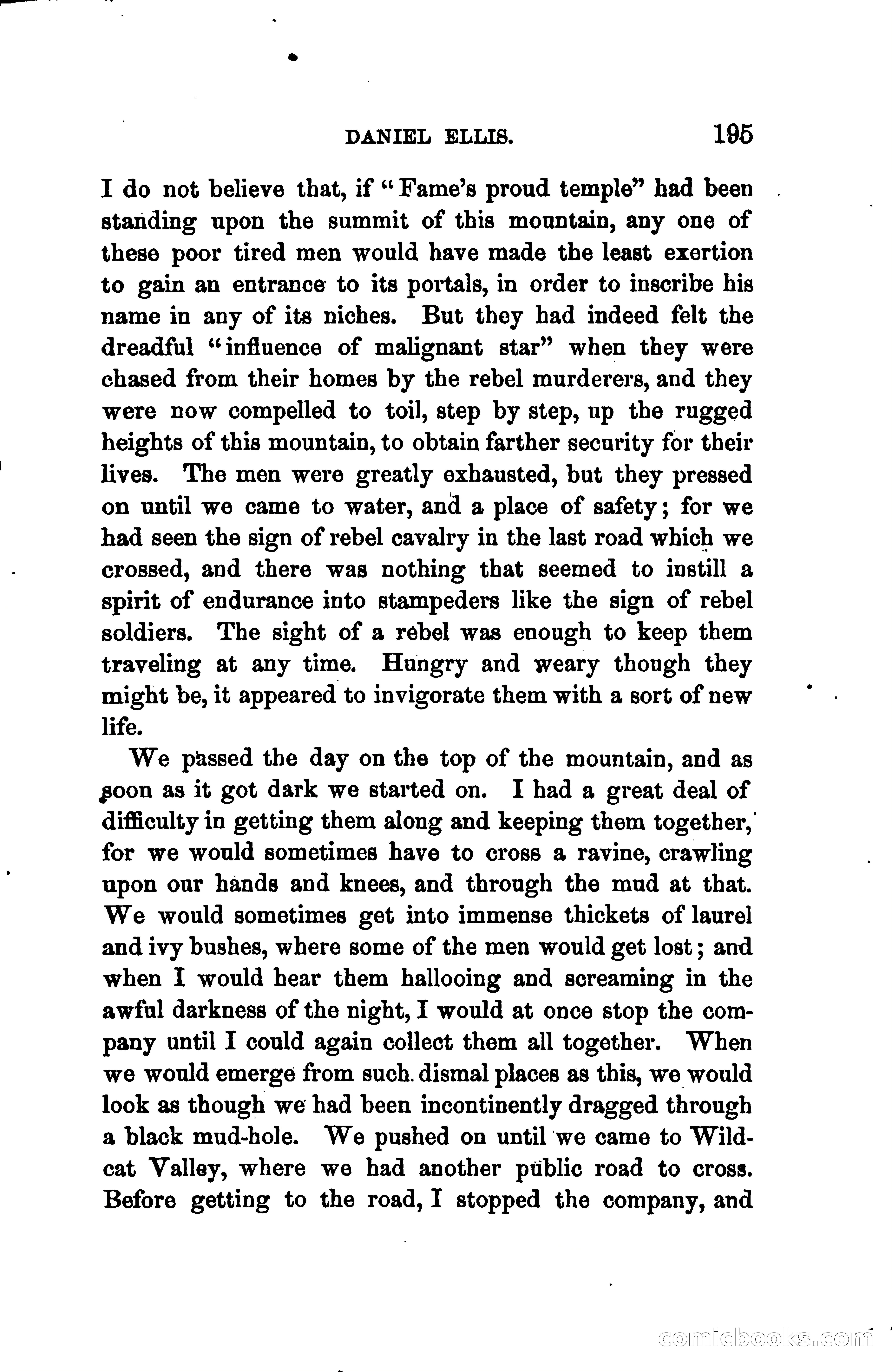 Thrilling Adventures of Daniel Ellis, the Great Union Guide of East Tennessee — page 205 of 399