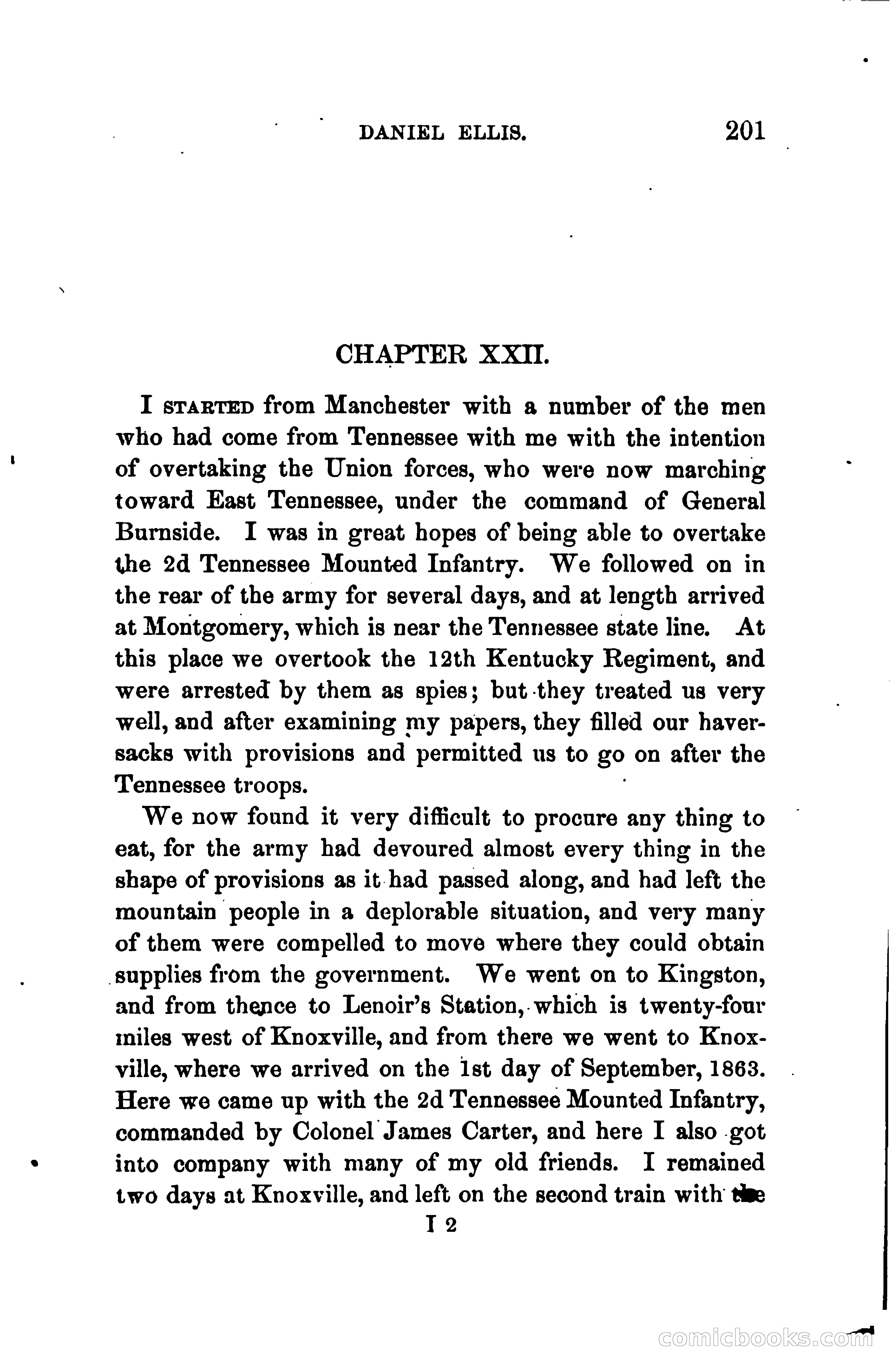 Thrilling Adventures of Daniel Ellis, the Great Union Guide of East Tennessee — page 211 of 399