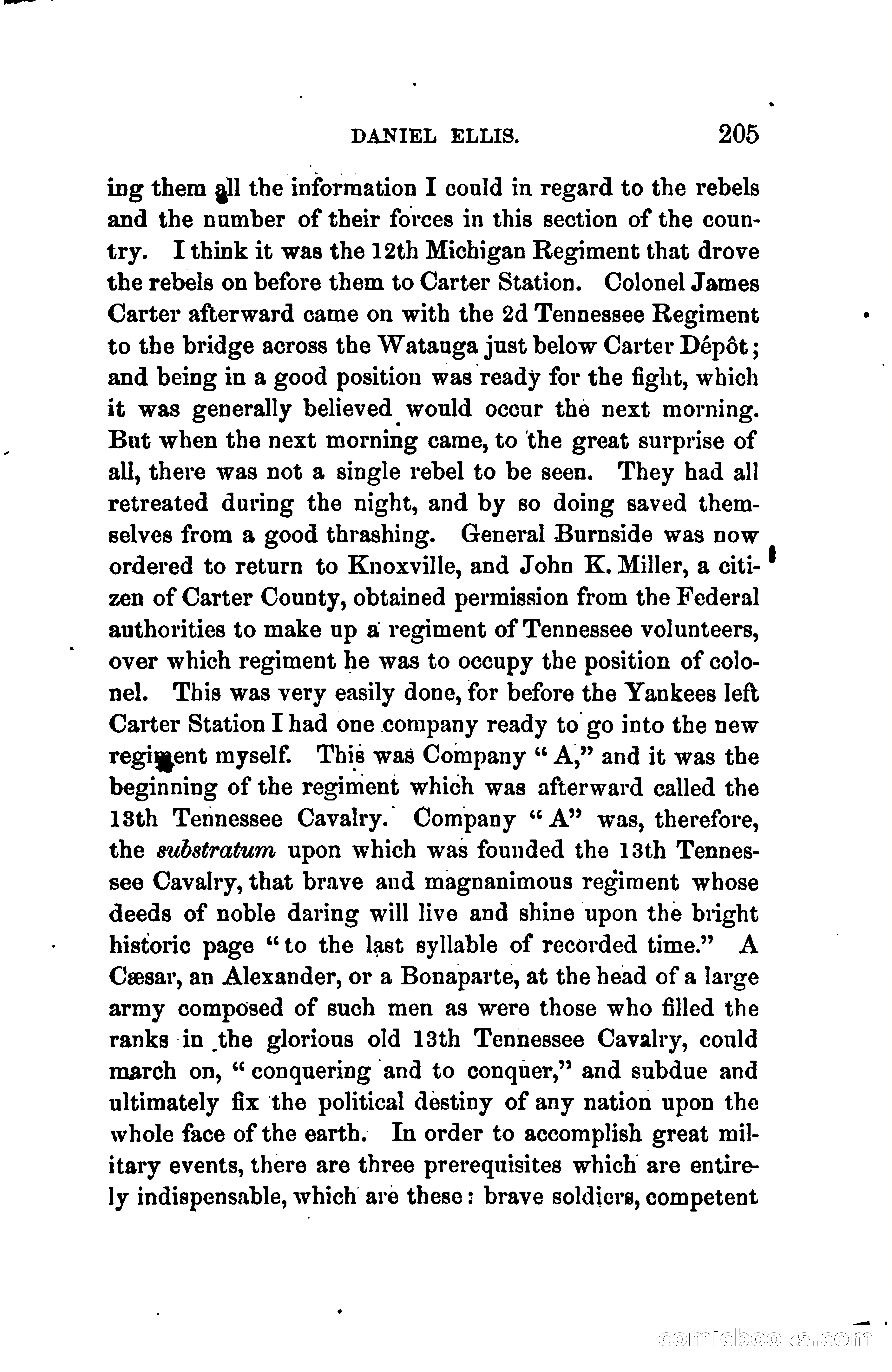 Thrilling Adventures of Daniel Ellis, the Great Union Guide of East Tennessee — page 215 of 399