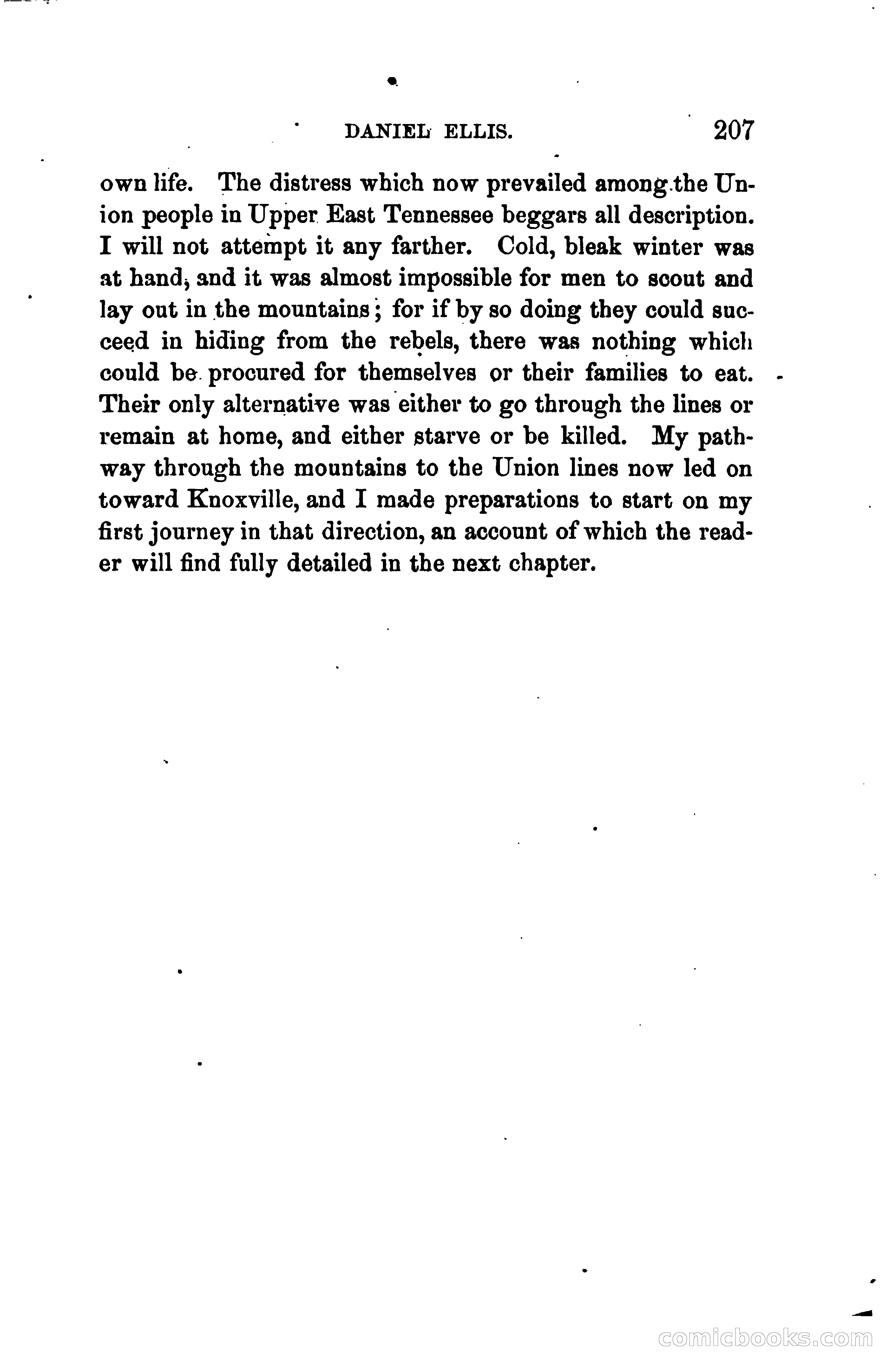 Thrilling Adventures of Daniel Ellis, the Great Union Guide of East Tennessee — page 217 of 399