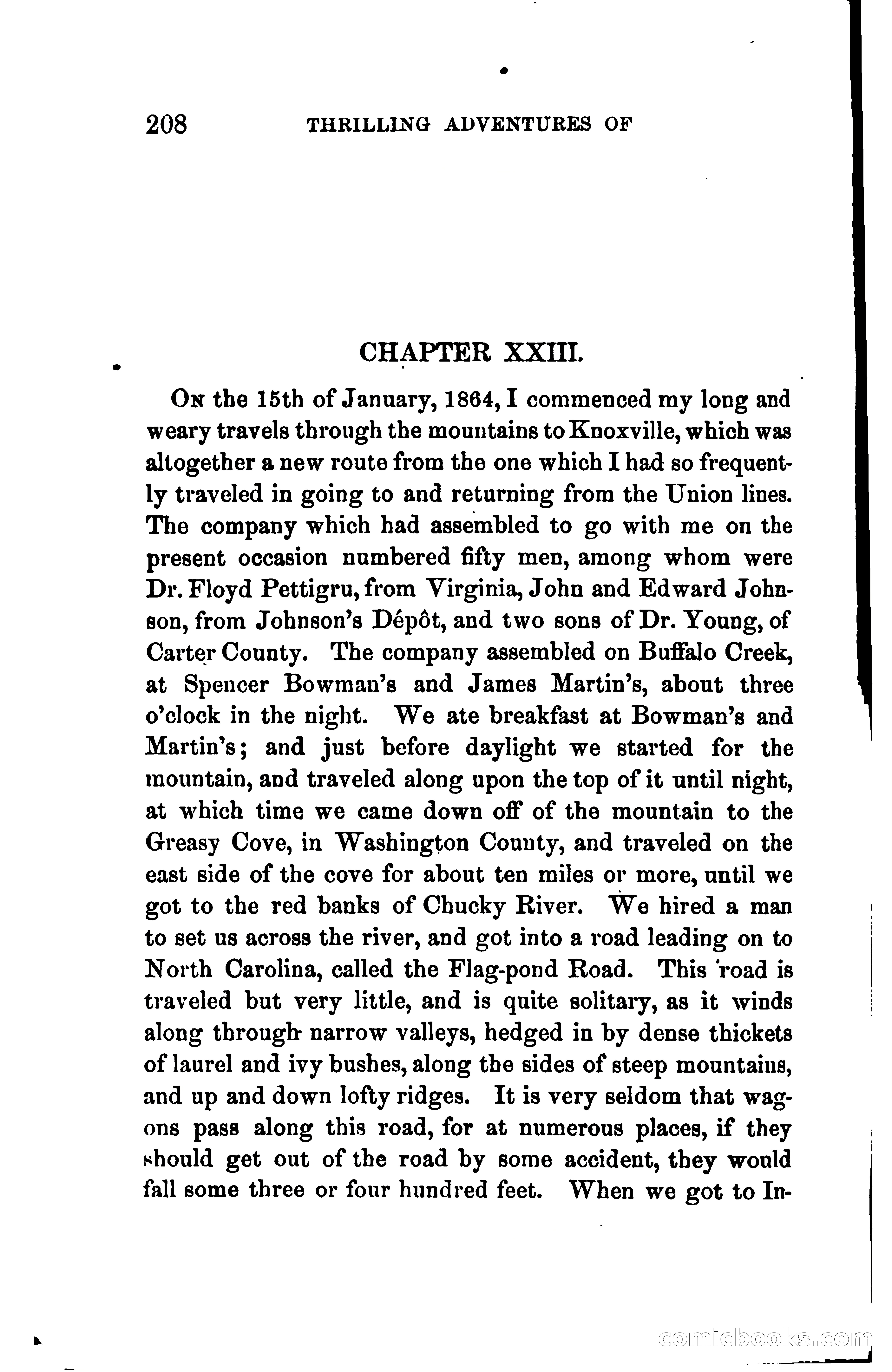 Thrilling Adventures of Daniel Ellis, the Great Union Guide of East Tennessee — page 218 of 399