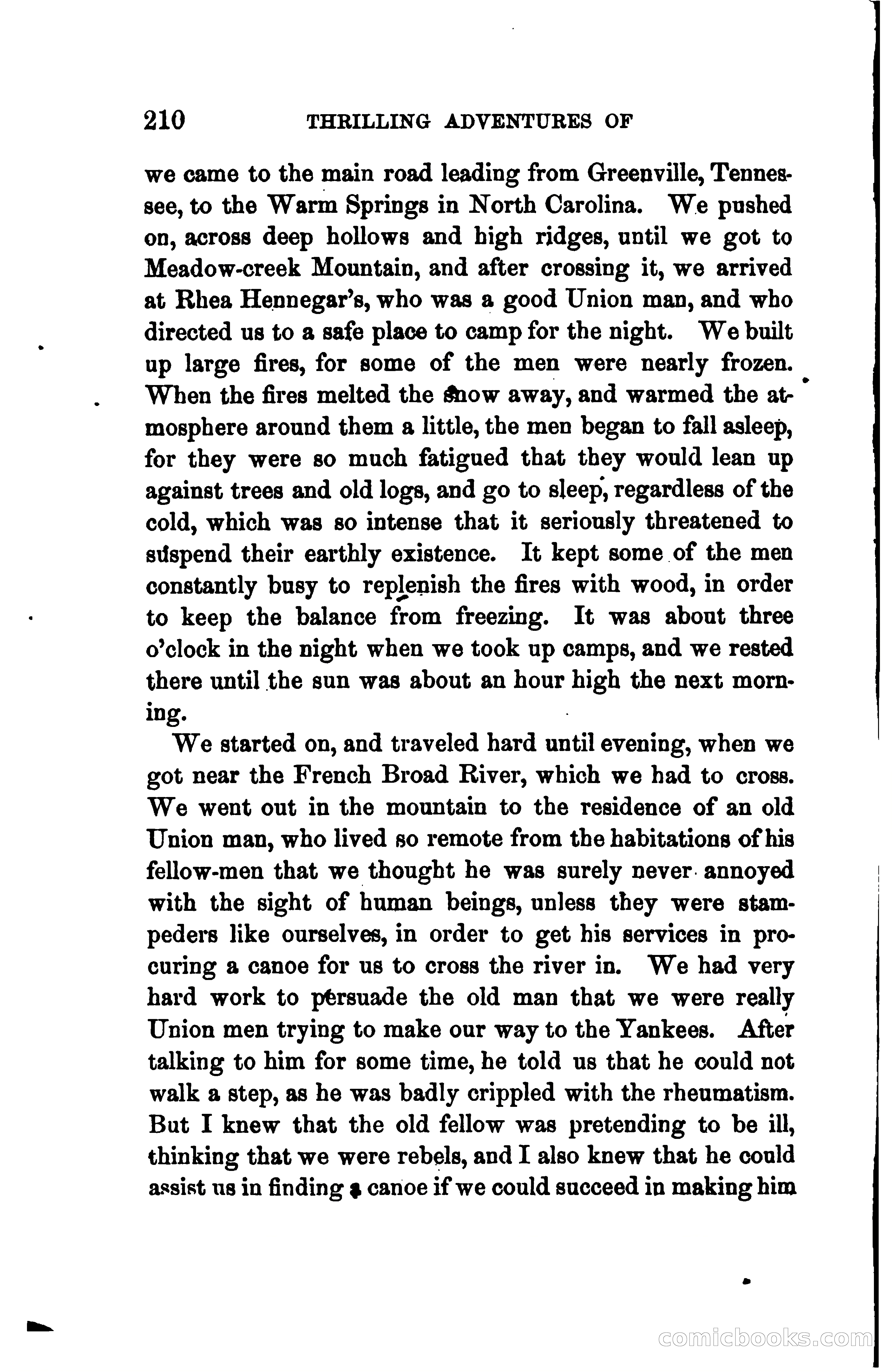 Thrilling Adventures of Daniel Ellis, the Great Union Guide of East Tennessee — page 220 of 399