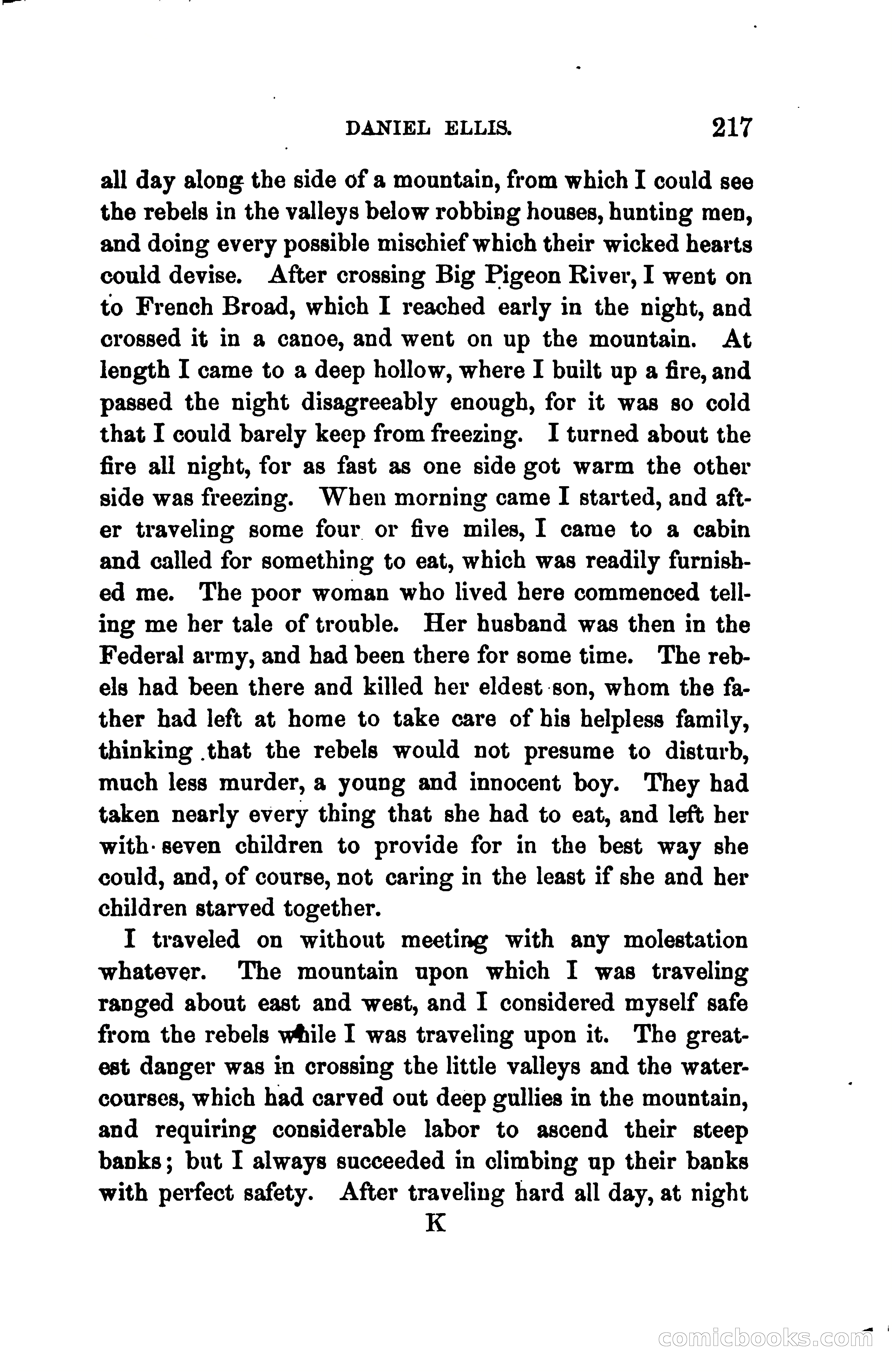 Thrilling Adventures of Daniel Ellis, the Great Union Guide of East Tennessee — page 227 of 399