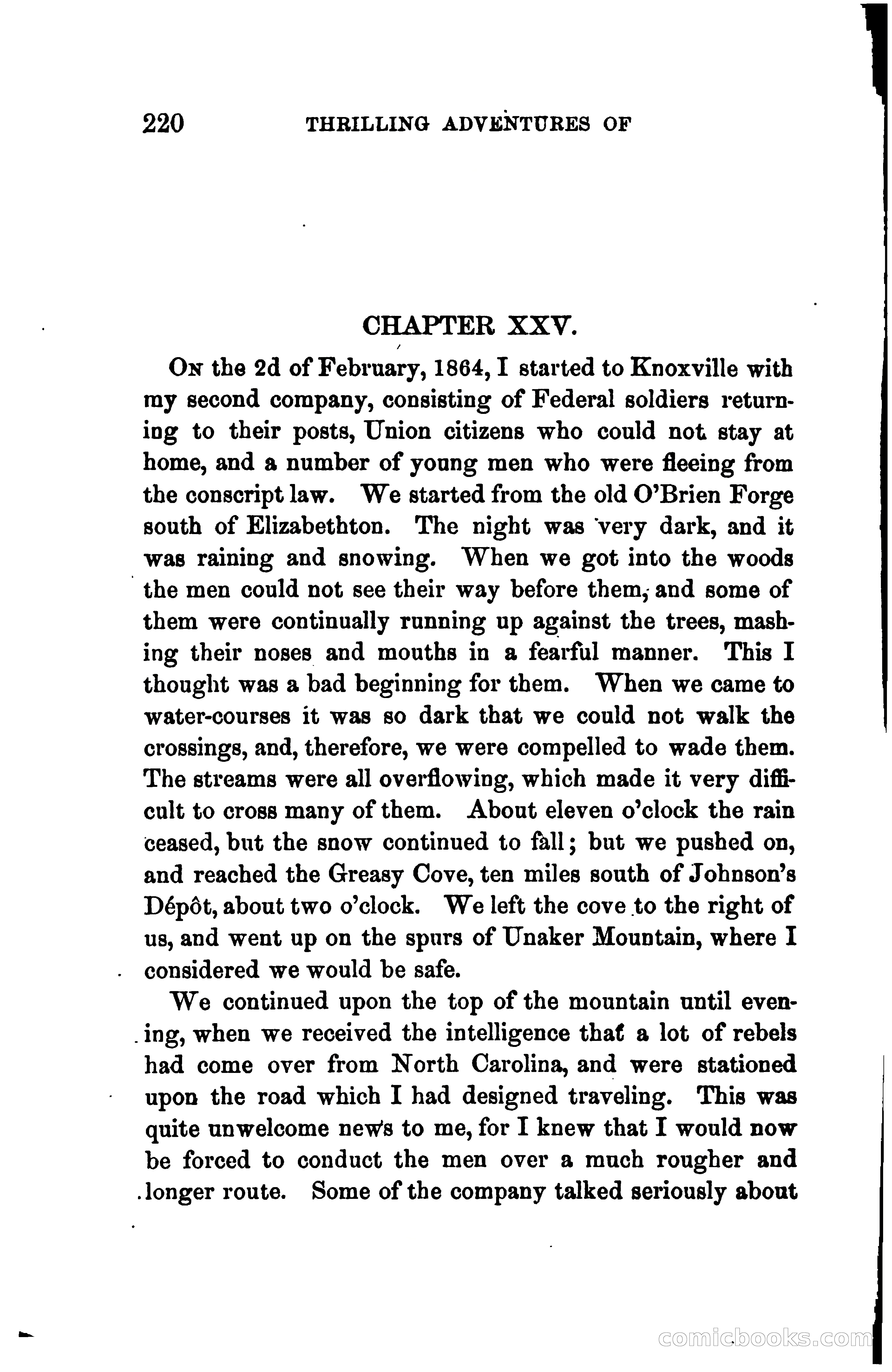 Thrilling Adventures of Daniel Ellis, the Great Union Guide of East Tennessee — page 230 of 399