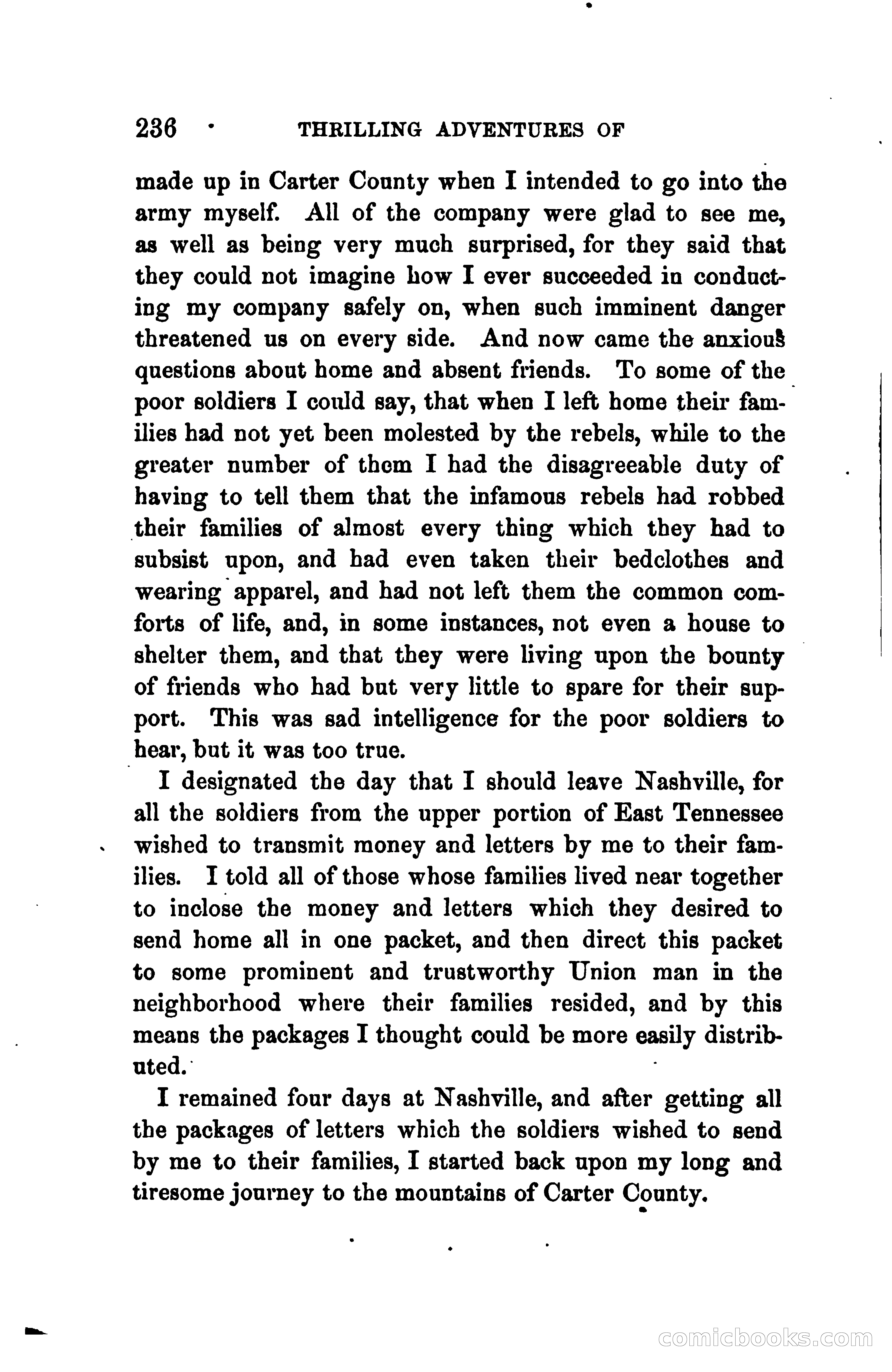 Thrilling Adventures of Daniel Ellis, the Great Union Guide of East Tennessee — page 246 of 399