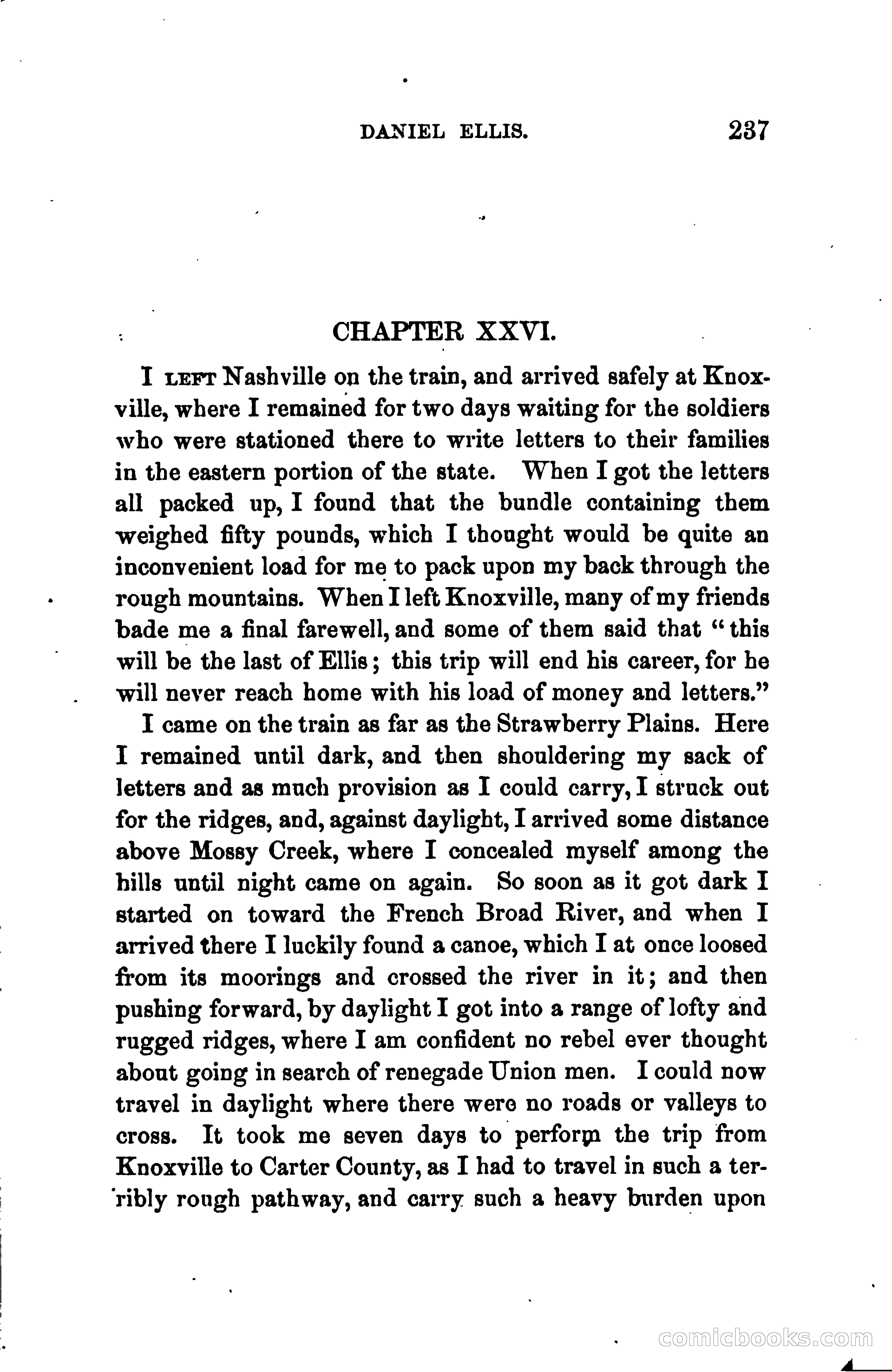 Thrilling Adventures of Daniel Ellis, the Great Union Guide of East Tennessee — page 247 of 399