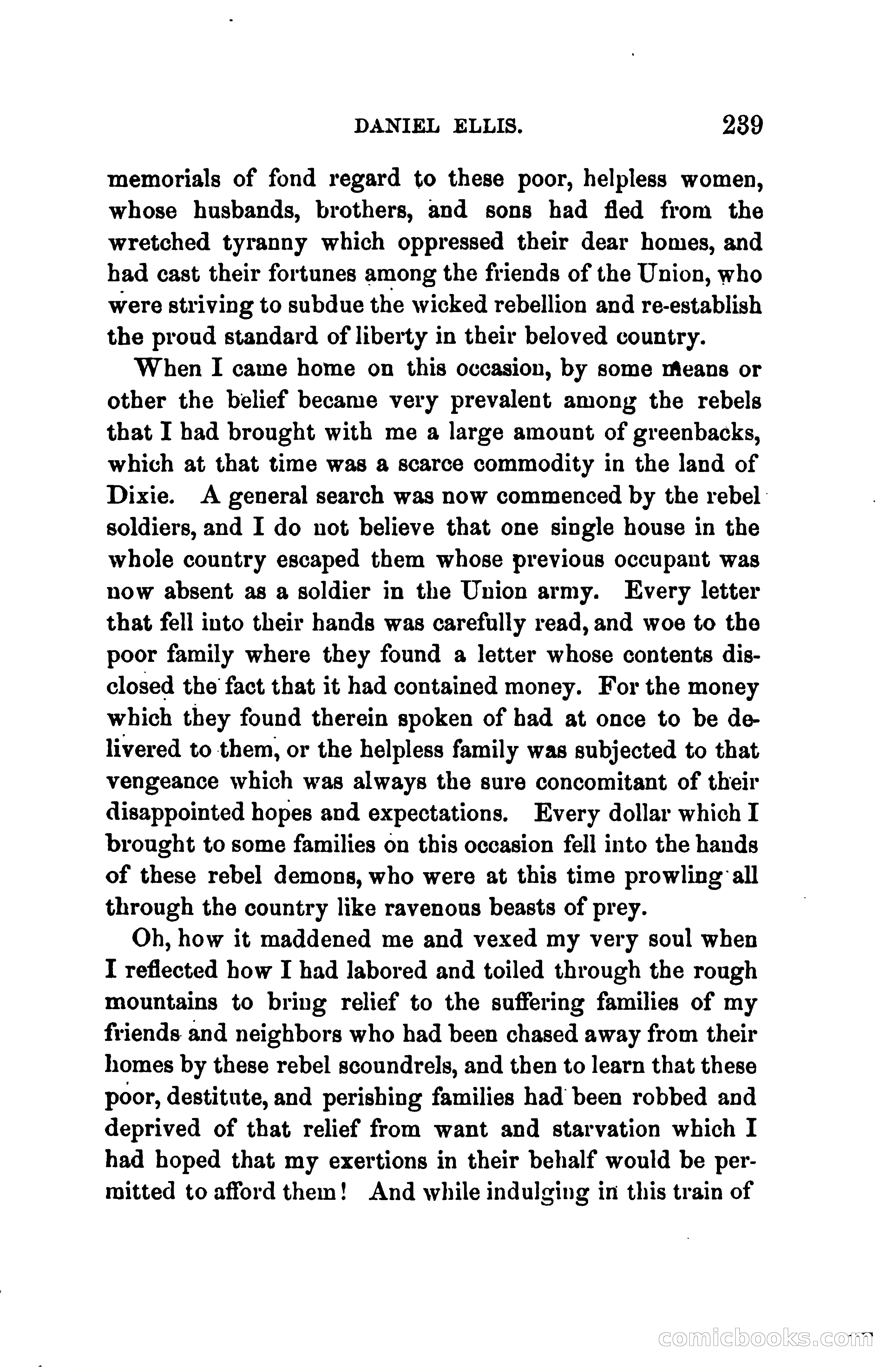 Thrilling Adventures of Daniel Ellis, the Great Union Guide of East Tennessee — page 249 of 399