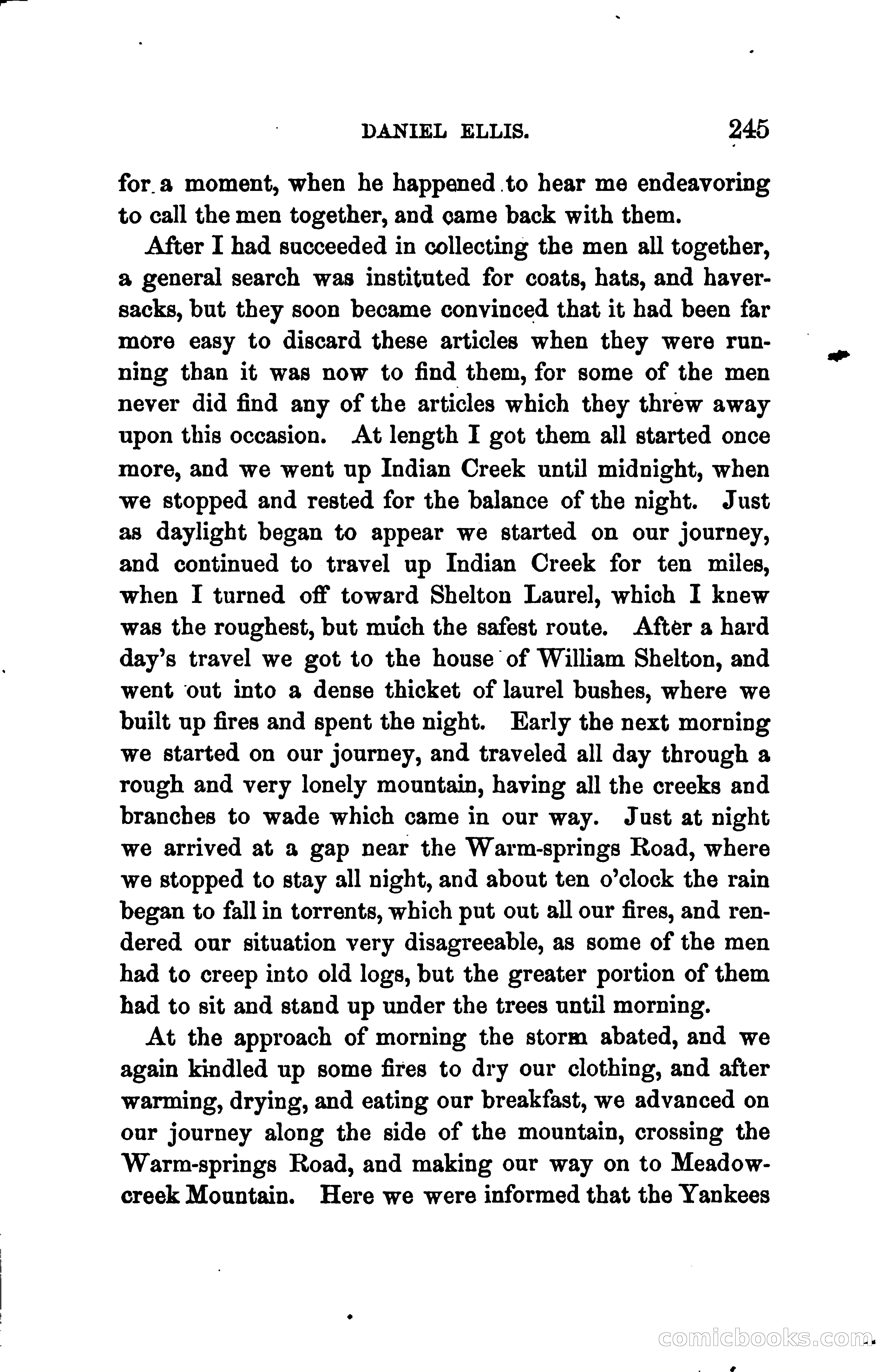 Thrilling Adventures of Daniel Ellis, the Great Union Guide of East Tennessee — page 255 of 399