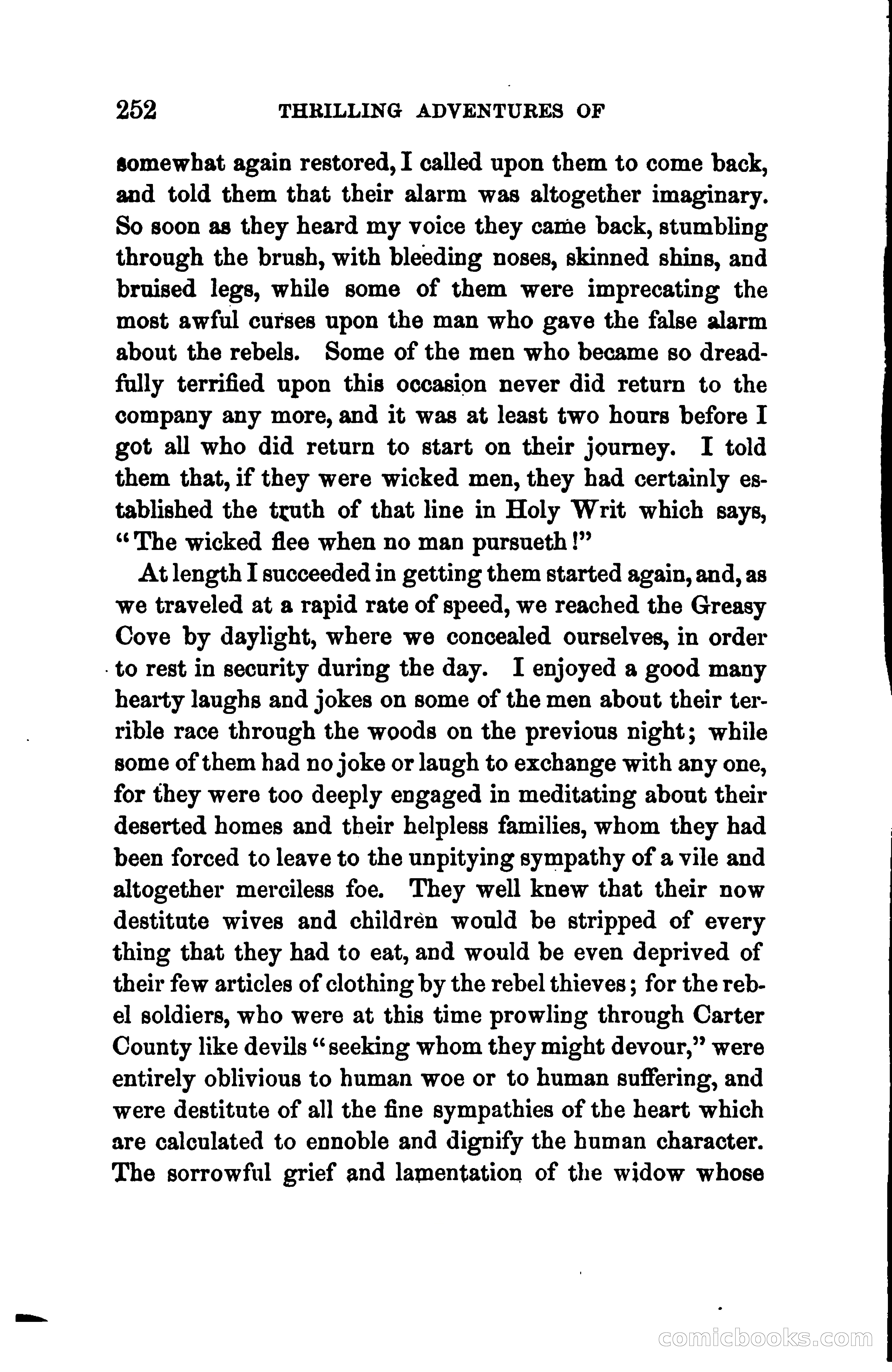 Thrilling Adventures of Daniel Ellis, the Great Union Guide of East Tennessee — page 262 of 399