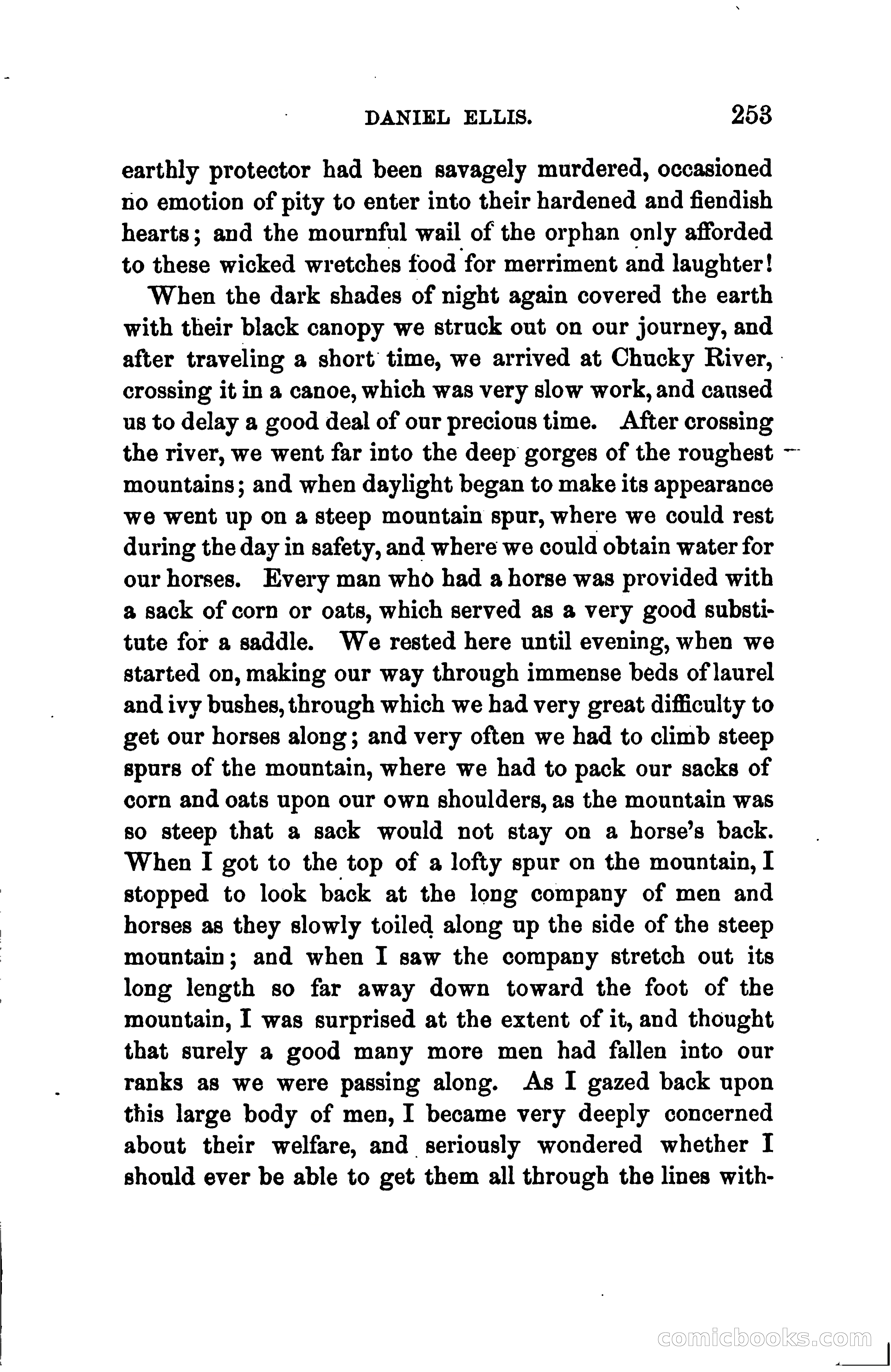 Thrilling Adventures of Daniel Ellis, the Great Union Guide of East Tennessee — page 263 of 399