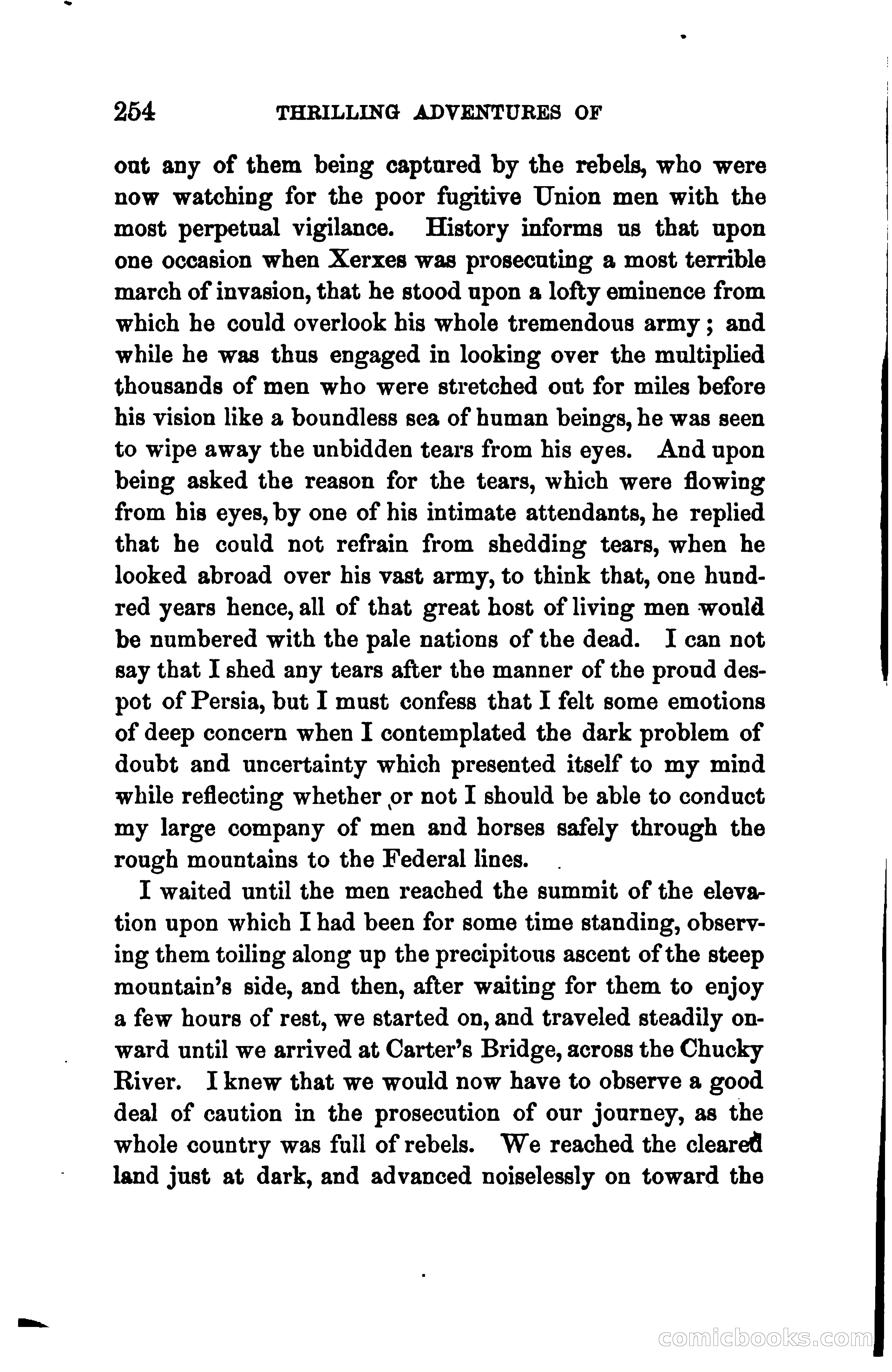 Thrilling Adventures of Daniel Ellis, the Great Union Guide of East Tennessee — page 264 of 399
