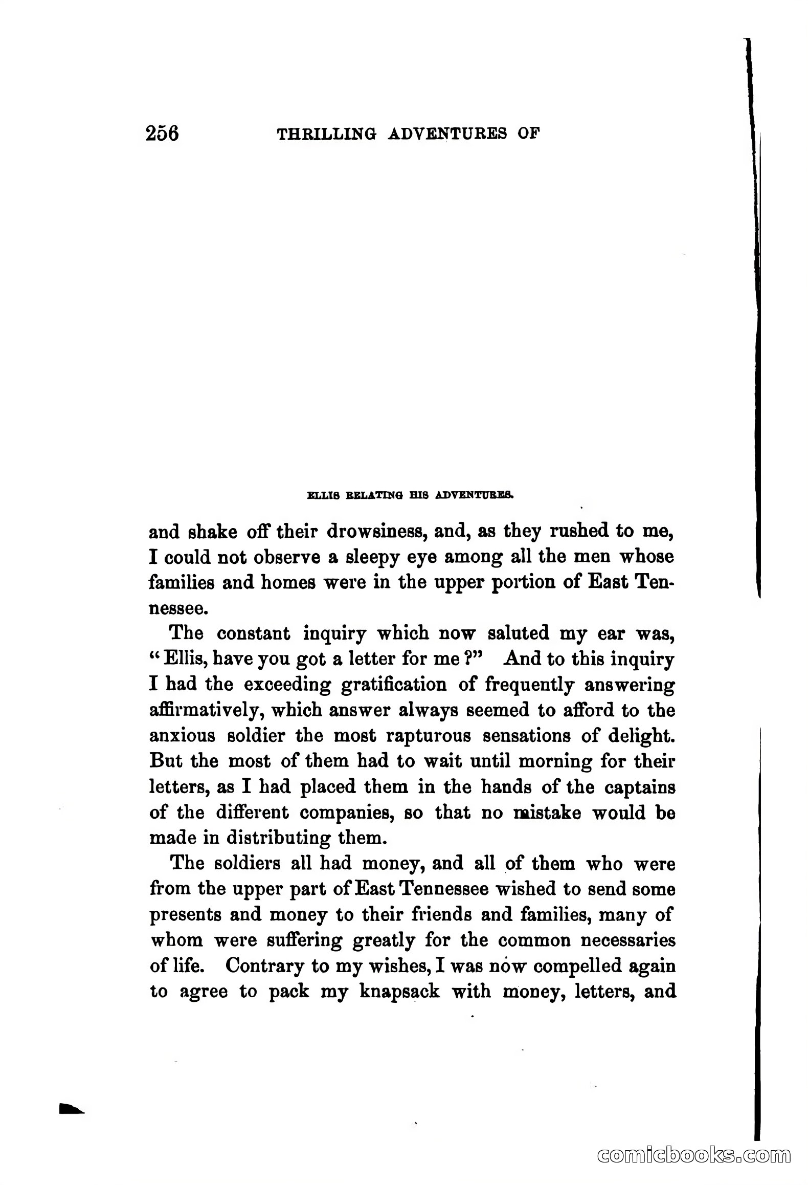 Thrilling Adventures of Daniel Ellis, the Great Union Guide of East Tennessee — page 266 of 399