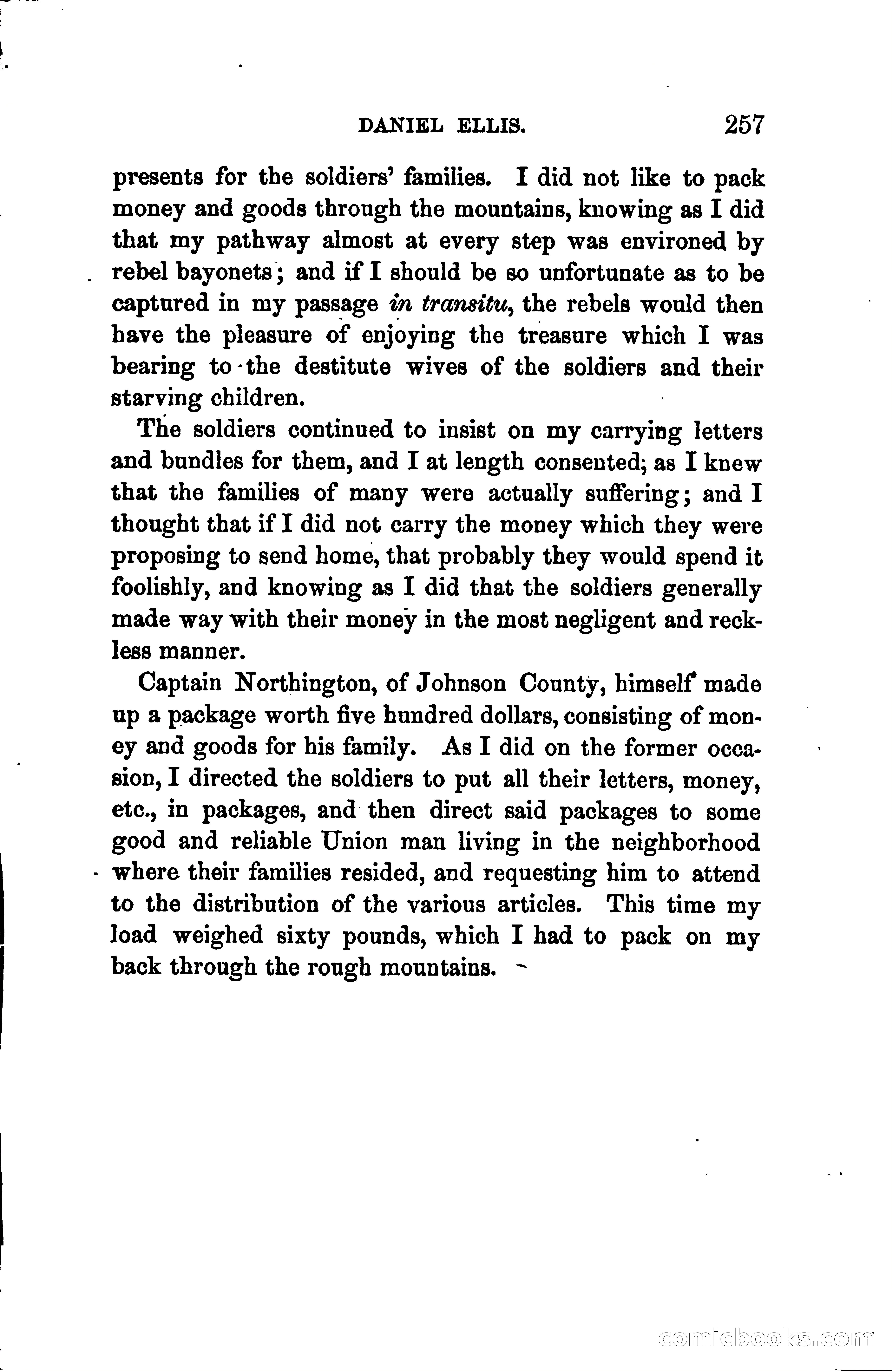 Thrilling Adventures of Daniel Ellis, the Great Union Guide of East Tennessee — page 267 of 399
