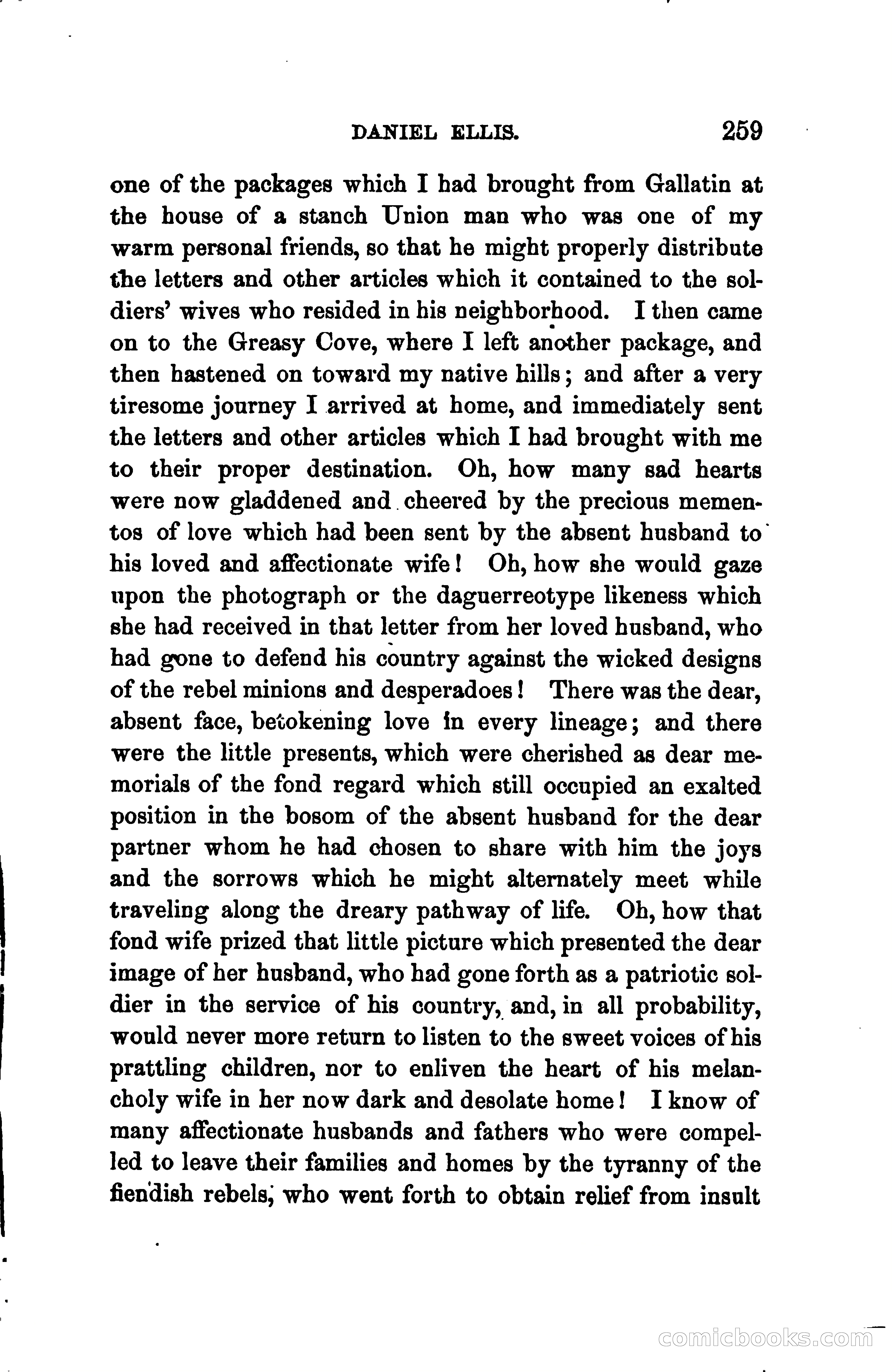 Thrilling Adventures of Daniel Ellis, the Great Union Guide of East Tennessee — page 269 of 399