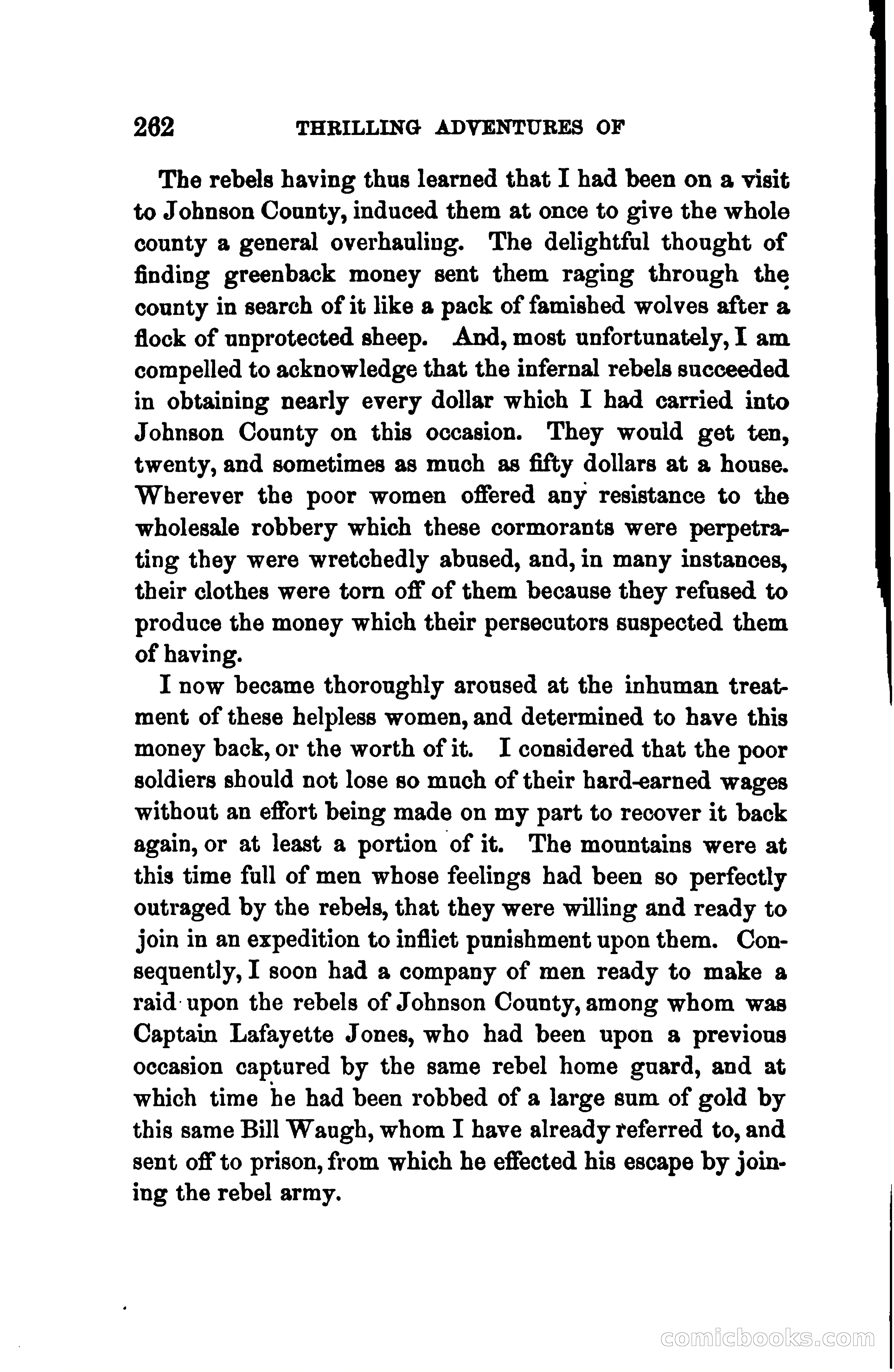 Thrilling Adventures of Daniel Ellis, the Great Union Guide of East Tennessee — page 272 of 399