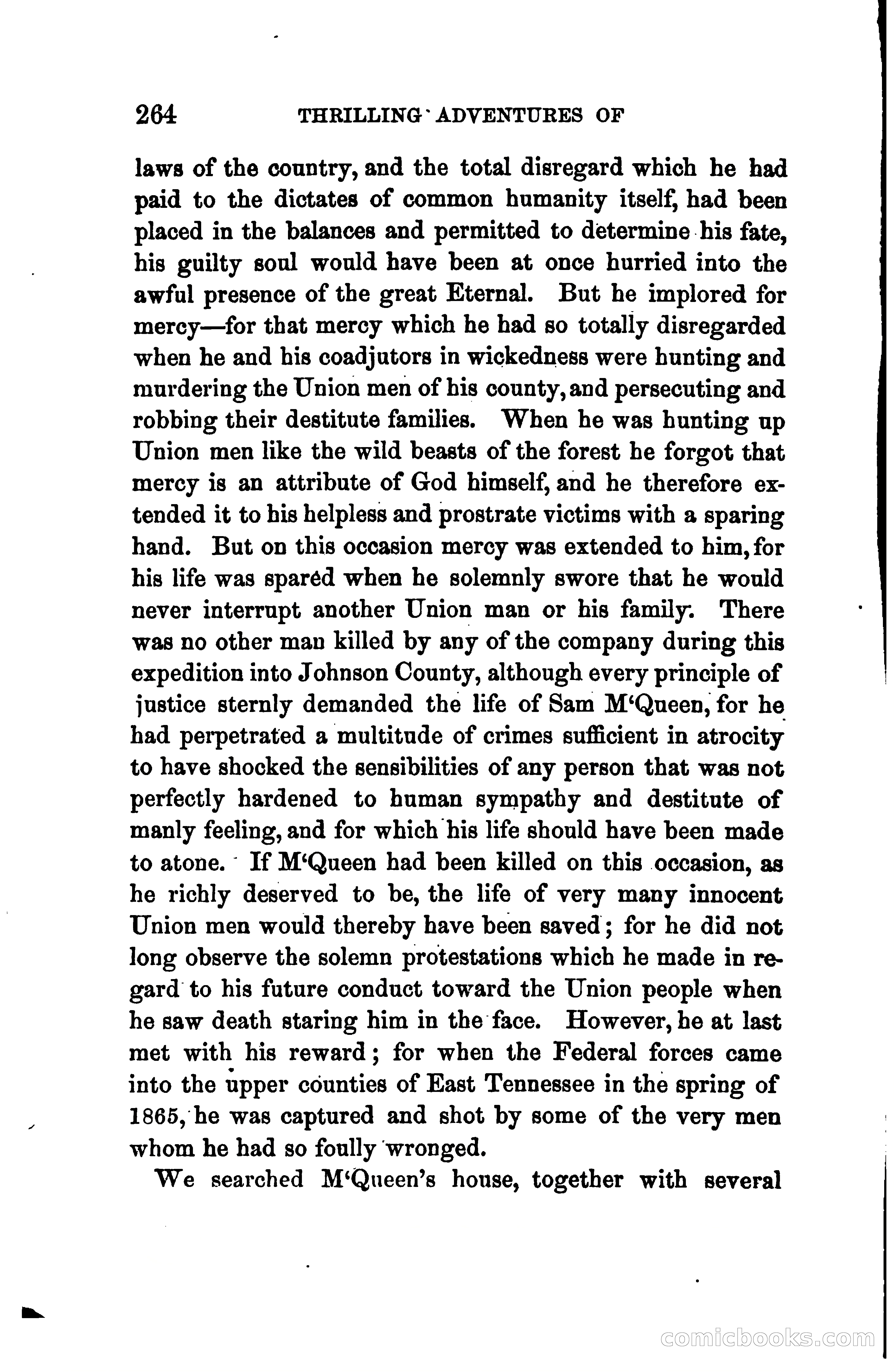 Thrilling Adventures of Daniel Ellis, the Great Union Guide of East Tennessee — page 274 of 399