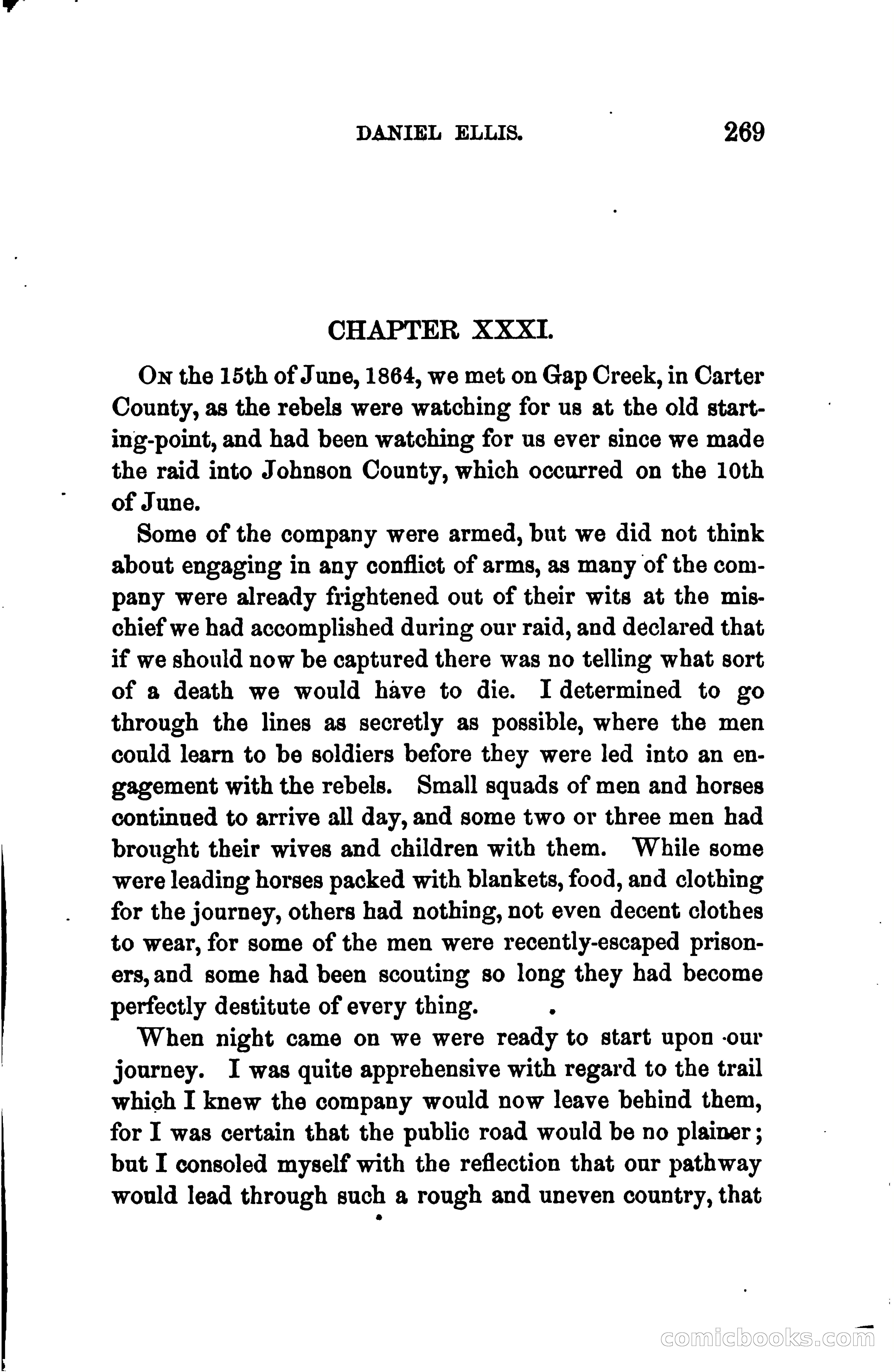 Thrilling Adventures of Daniel Ellis, the Great Union Guide of East Tennessee — page 279 of 399