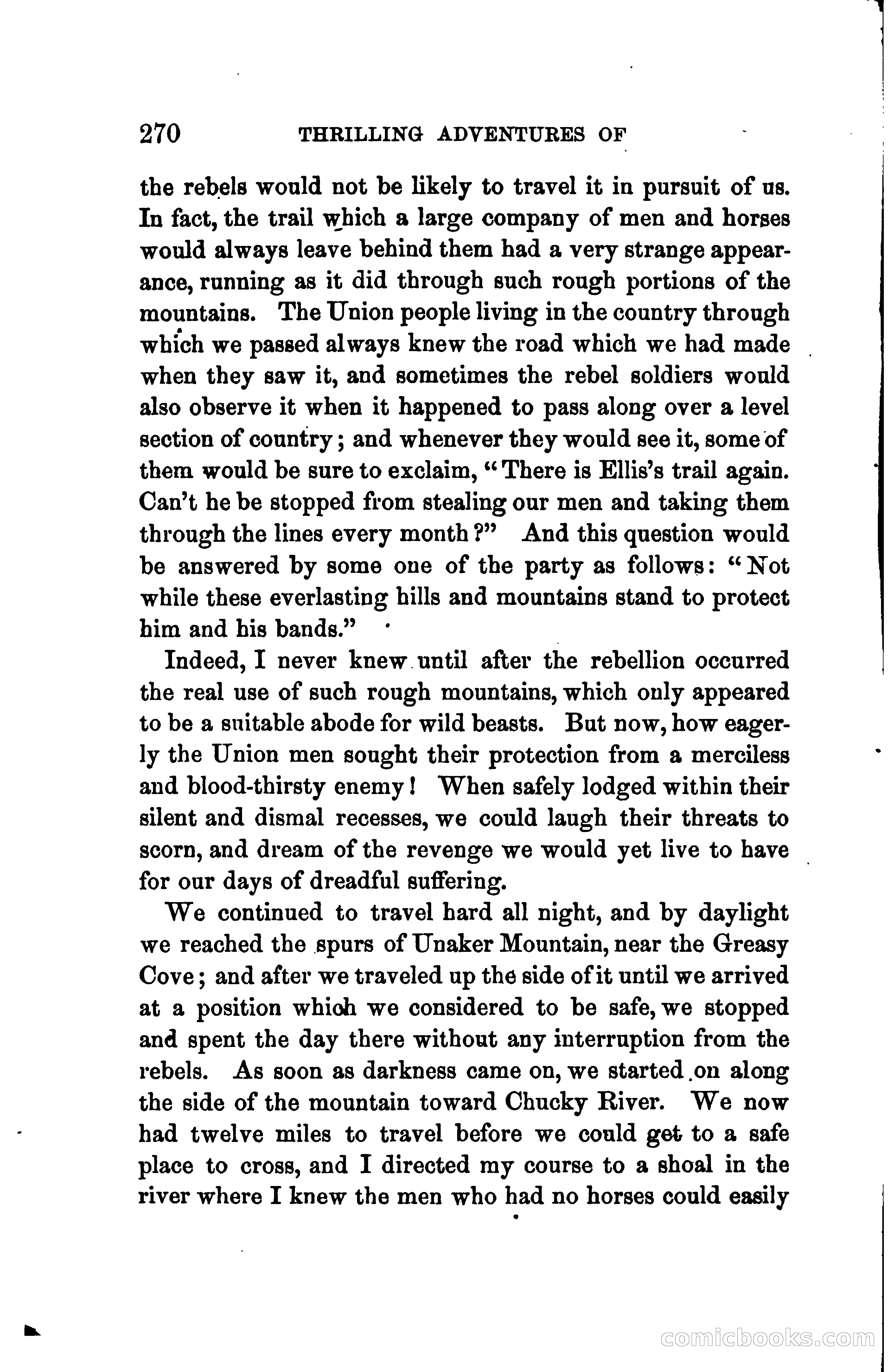 Thrilling Adventures of Daniel Ellis, the Great Union Guide of East Tennessee — page 280 of 399