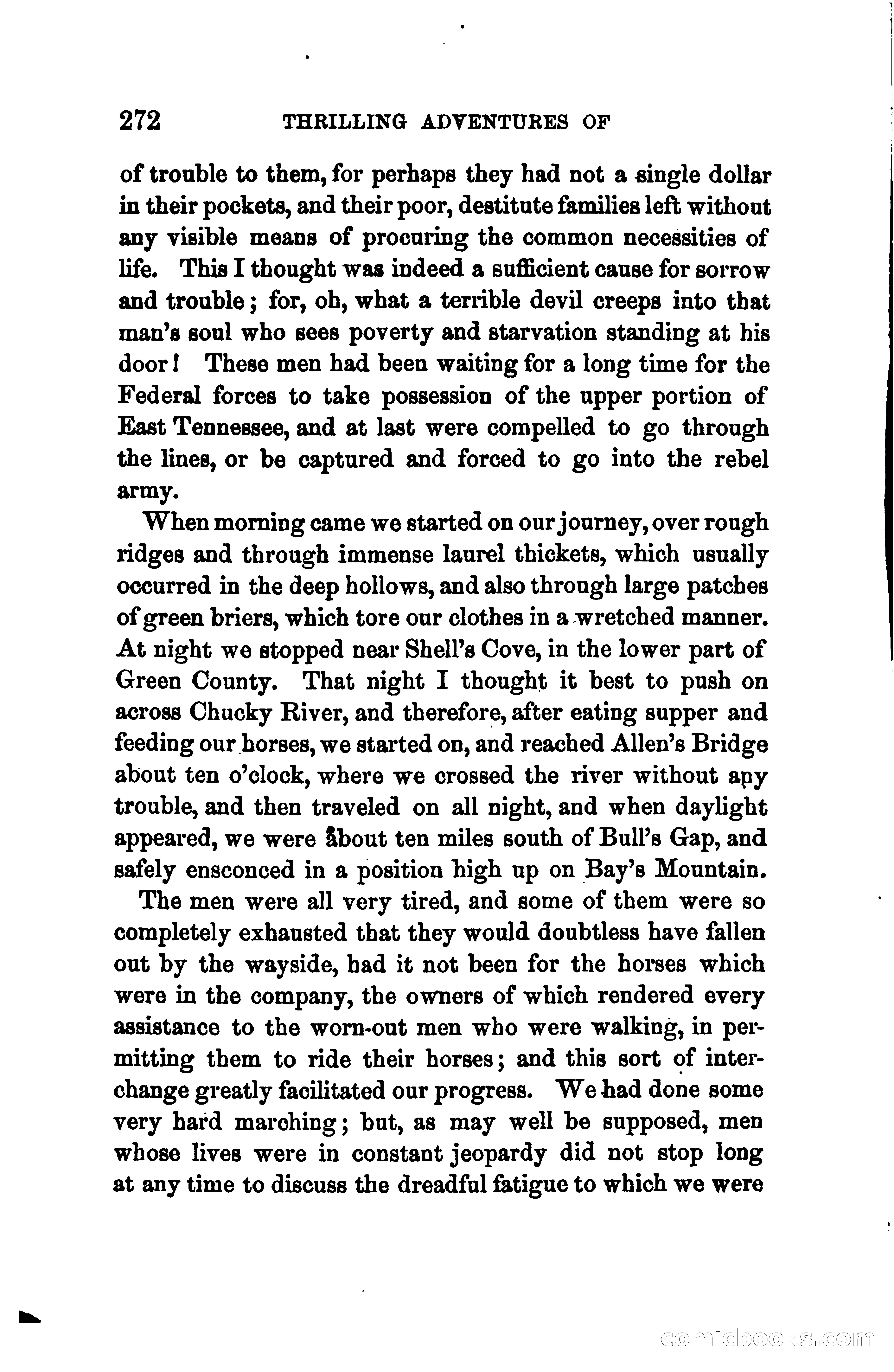 Thrilling Adventures of Daniel Ellis, the Great Union Guide of East Tennessee — page 282 of 399
